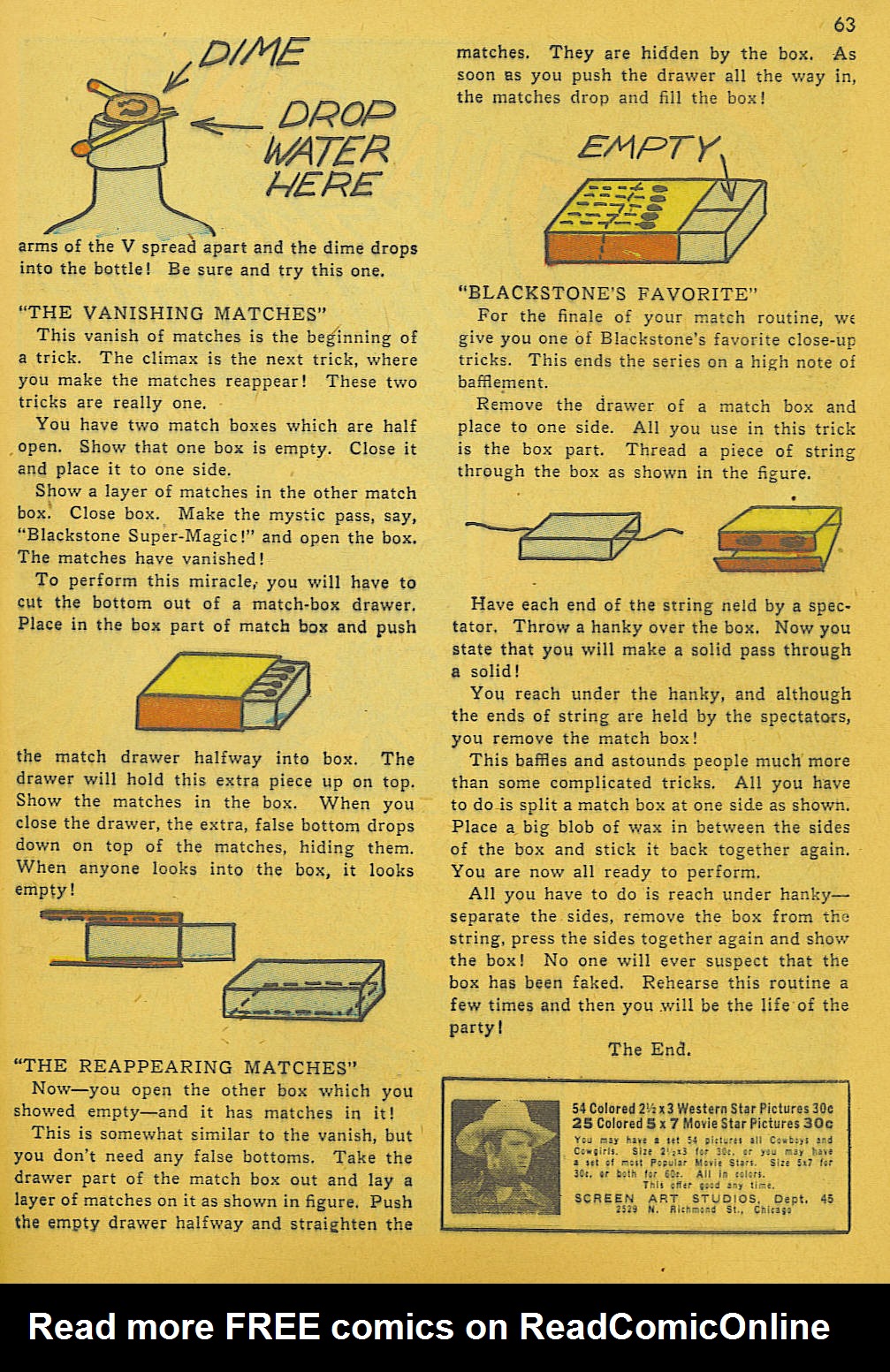 Read online Super-Magician Comics comic -  Issue #10 - 63