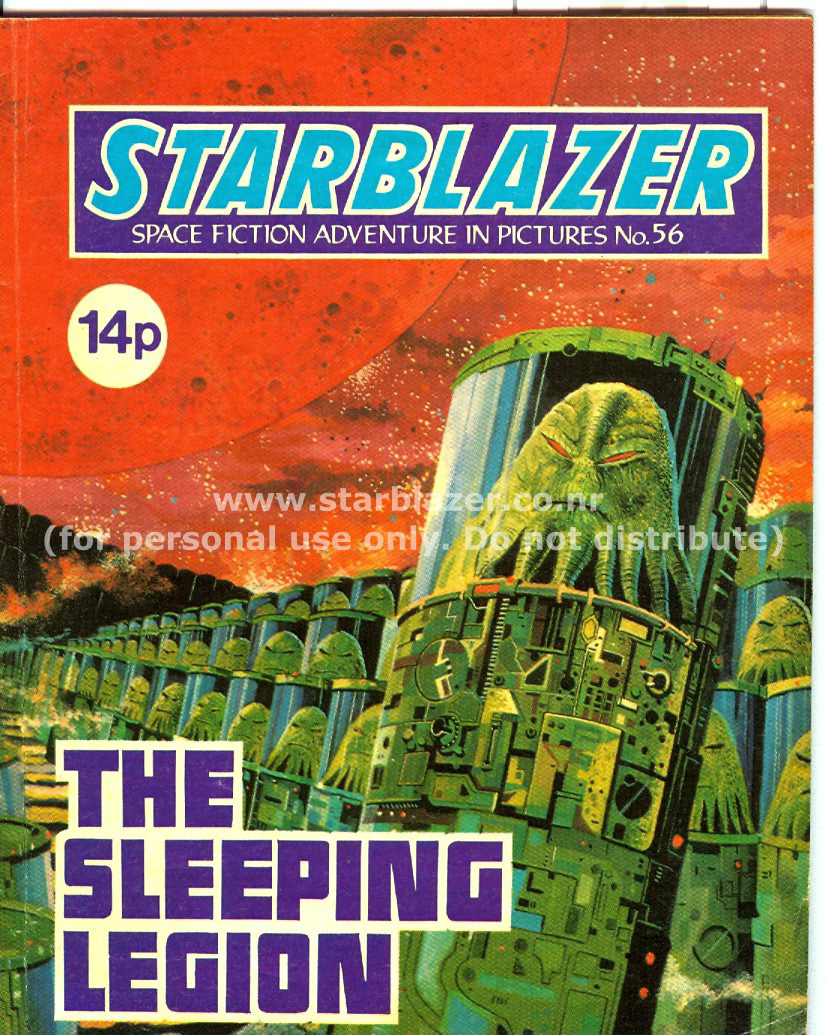 Read online Starblazer comic -  Issue #56 - 1