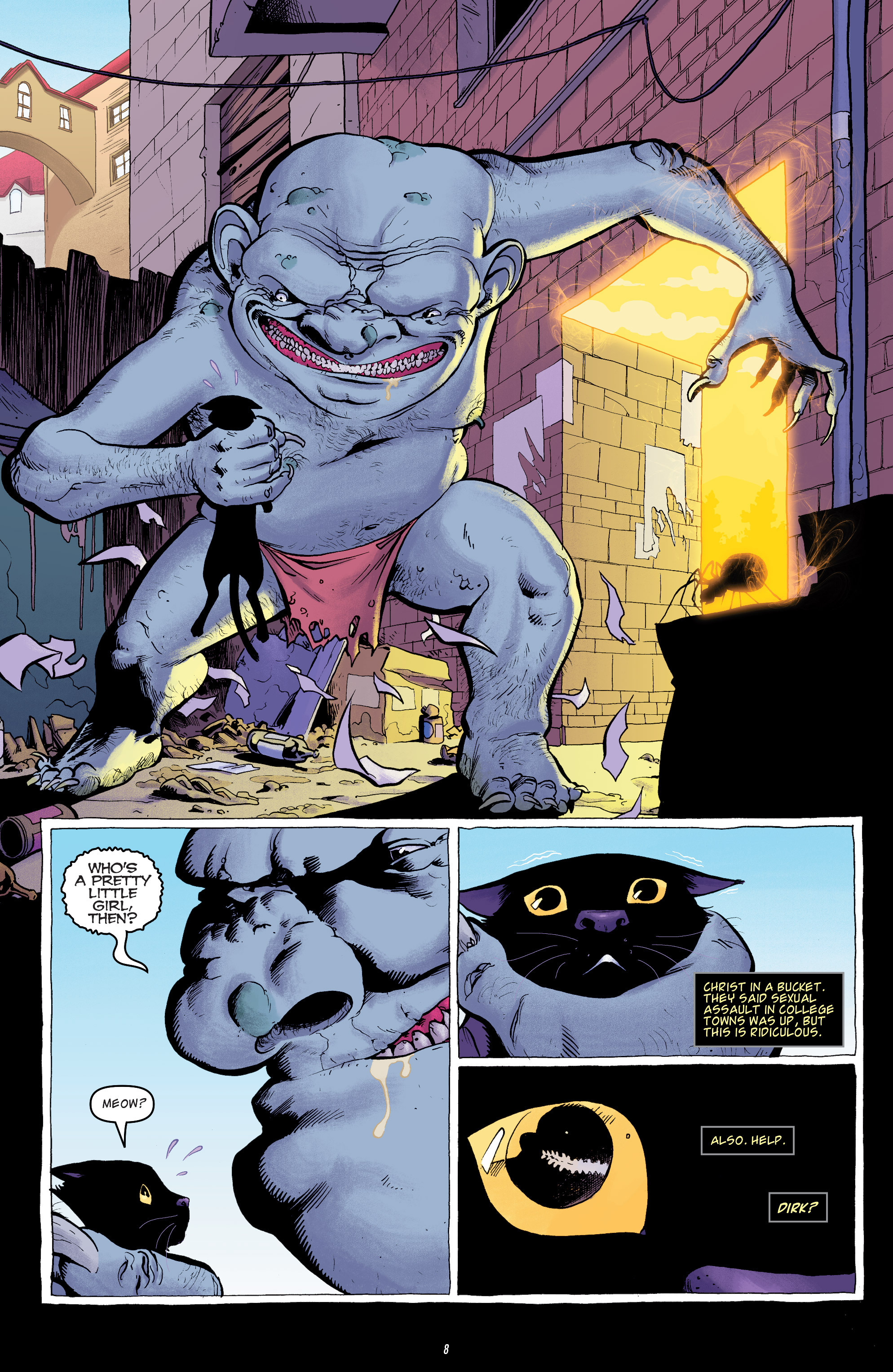 Read online Dirk Gently's Holistic Detective Agency: The Salmon of Doubt comic -  Issue #1 - 10