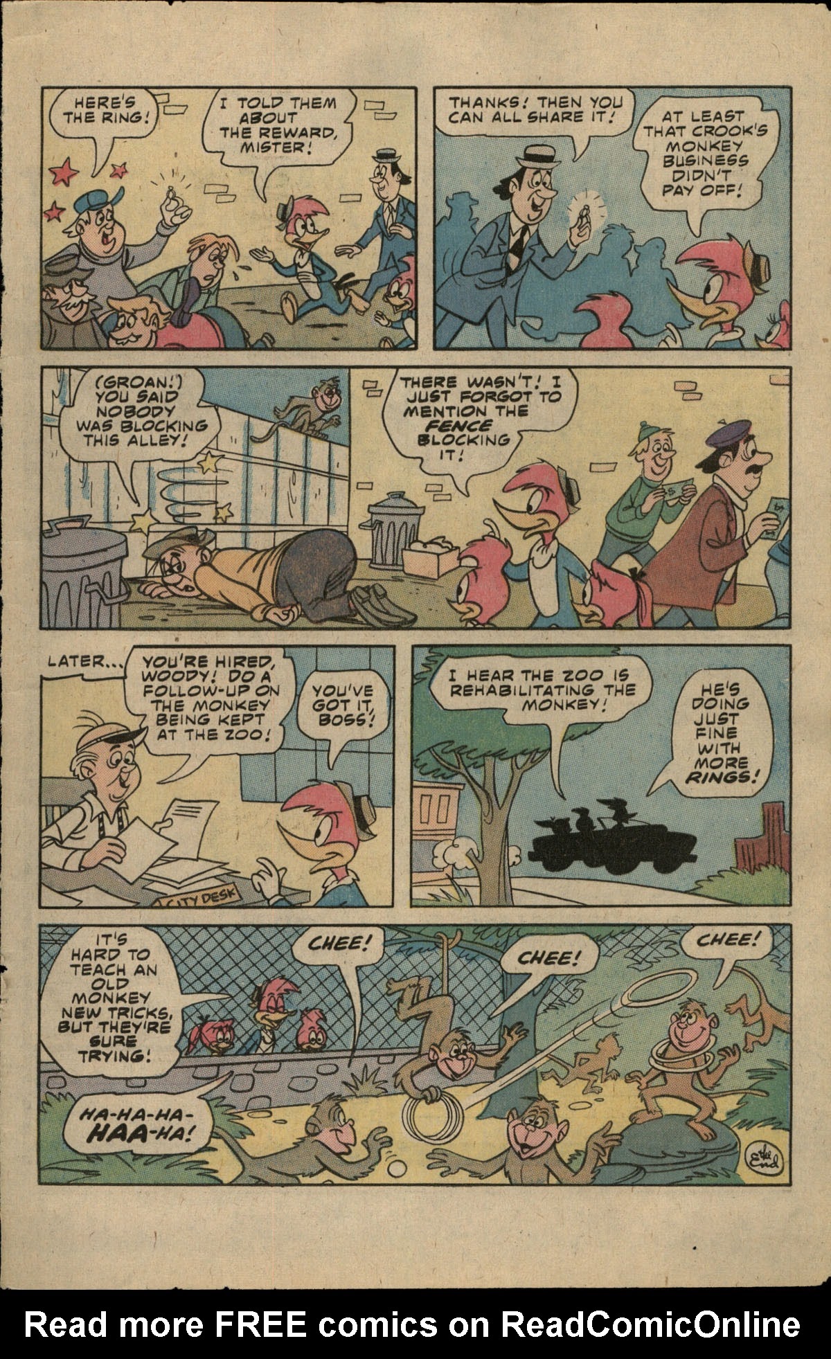 Read online Walter Lantz Woody Woodpecker (1962) comic -  Issue #167 - 33