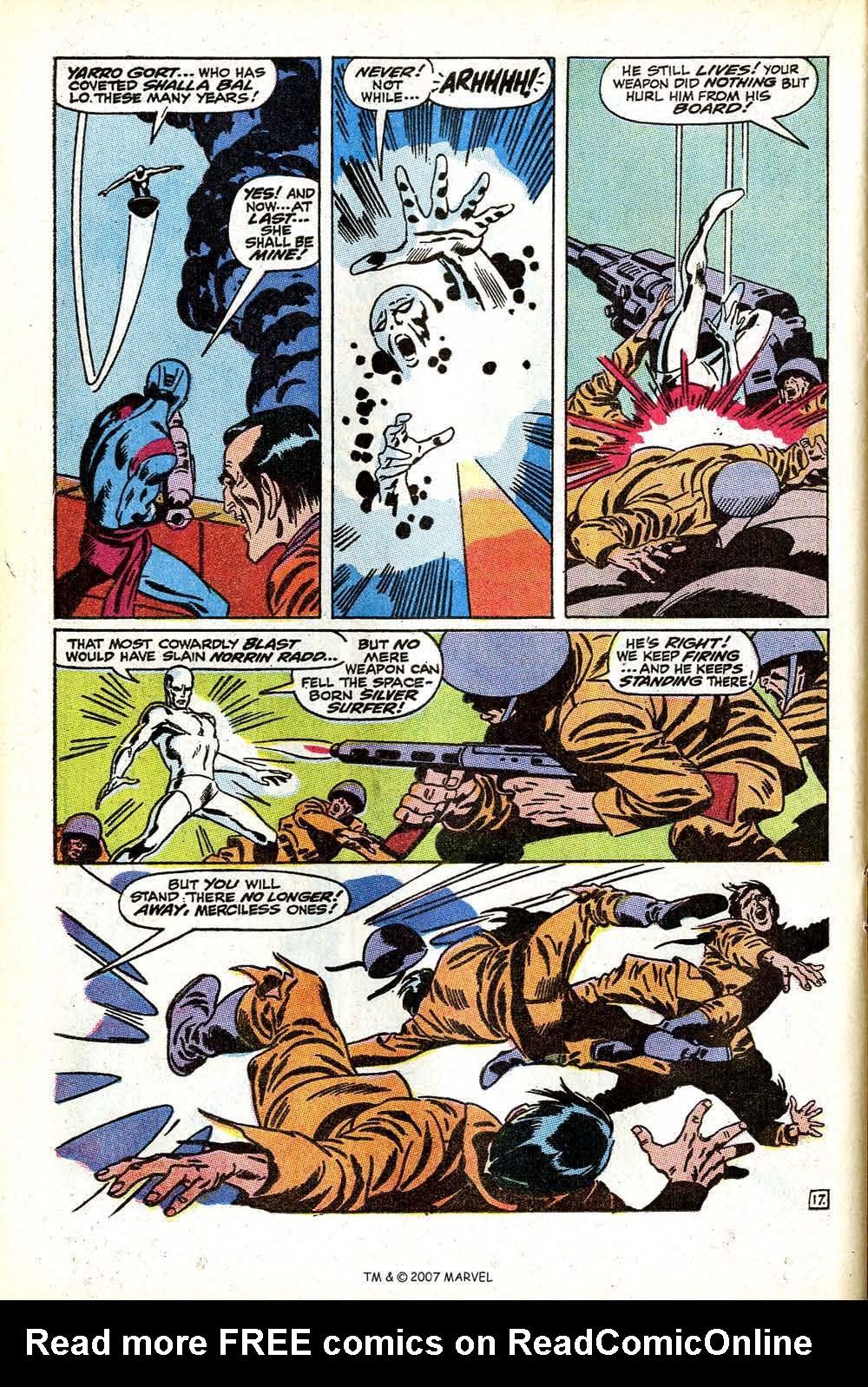 Read online Silver Surfer (1968) comic -  Issue #11 - 24