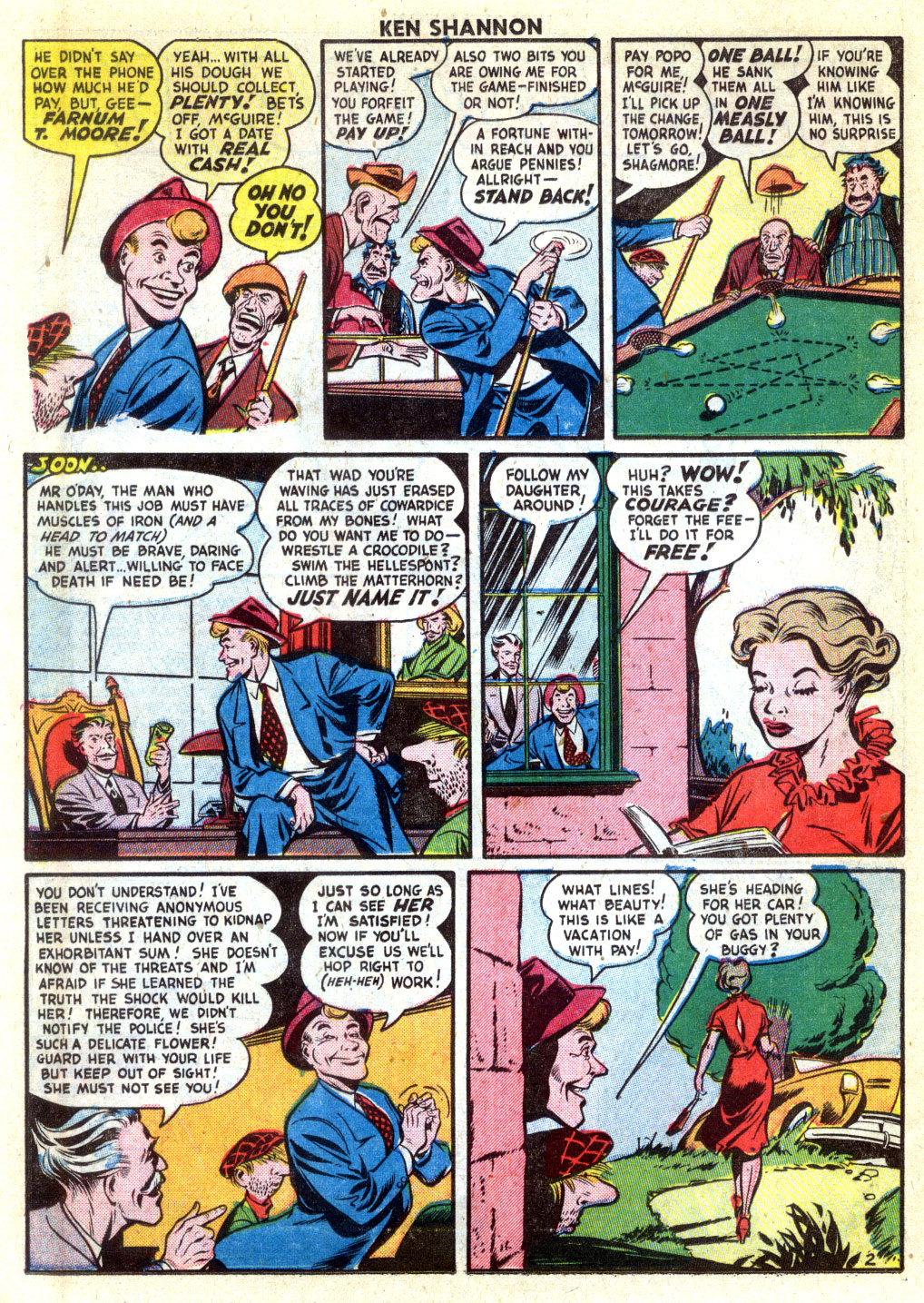 Read online Ken Shannon comic -  Issue #3 - 14