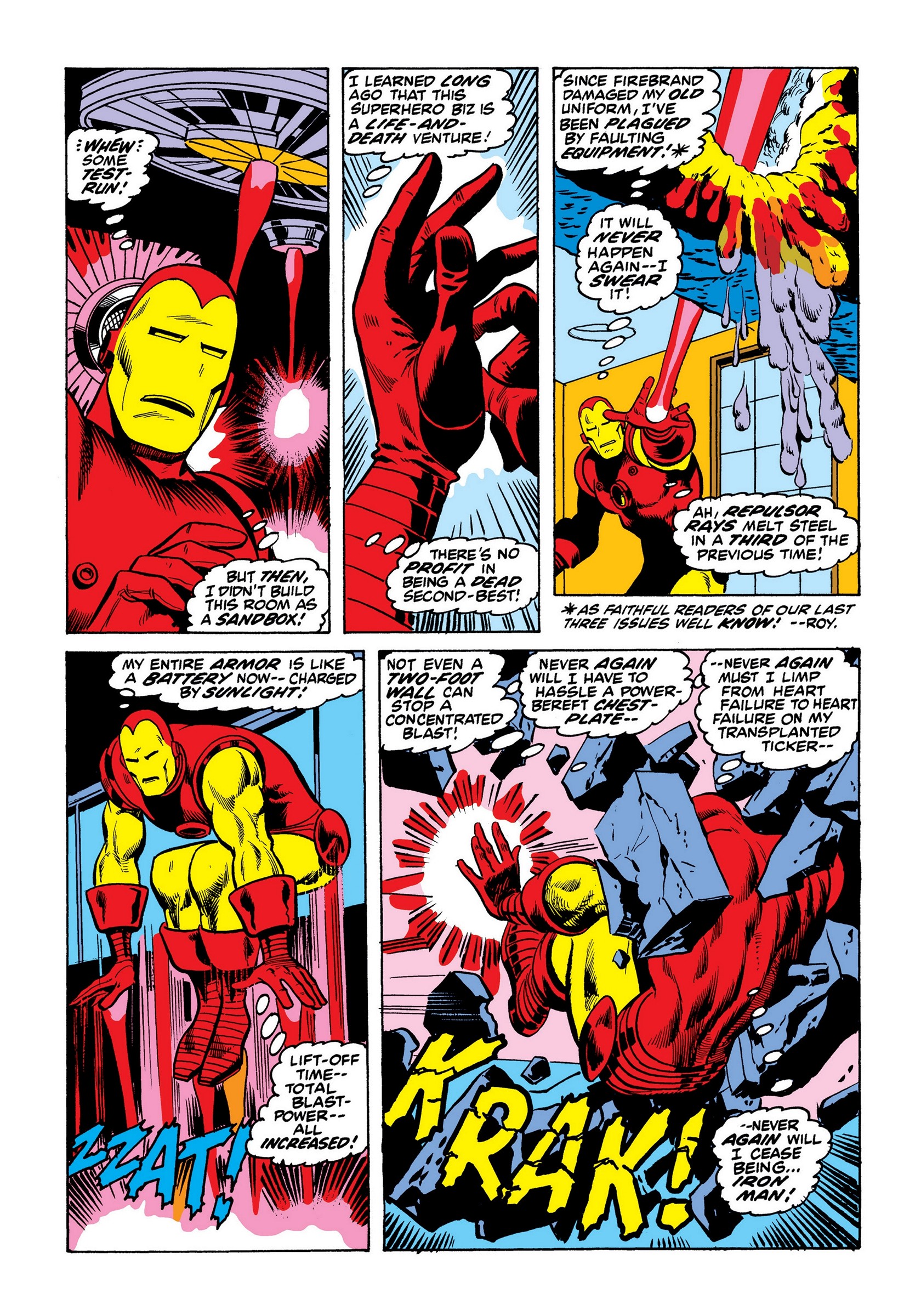 Read online Marvel Masterworks: The Invincible Iron Man comic -  Issue # TPB 8 (Part 3) - 76