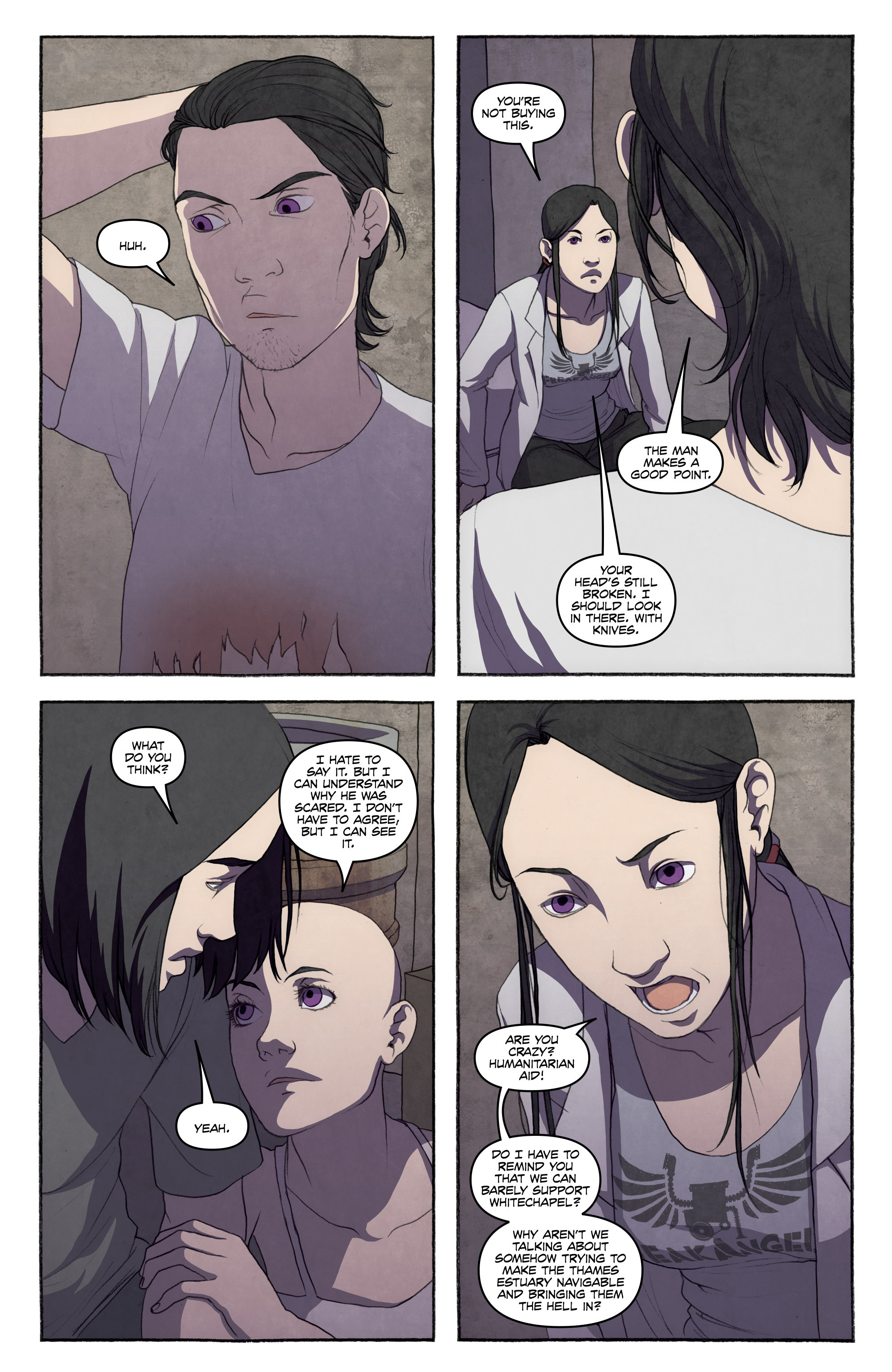 Read online FreakAngels comic -  Issue #6 - 73