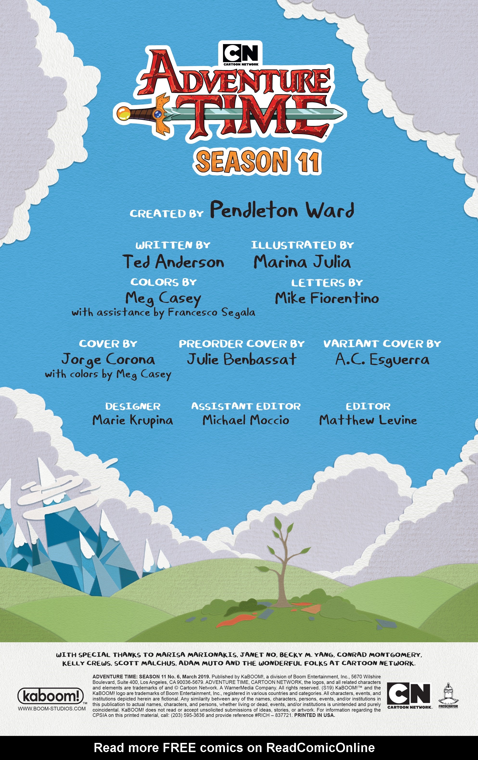 Read online Adventure Time Season 11 comic -  Issue #6 - 2