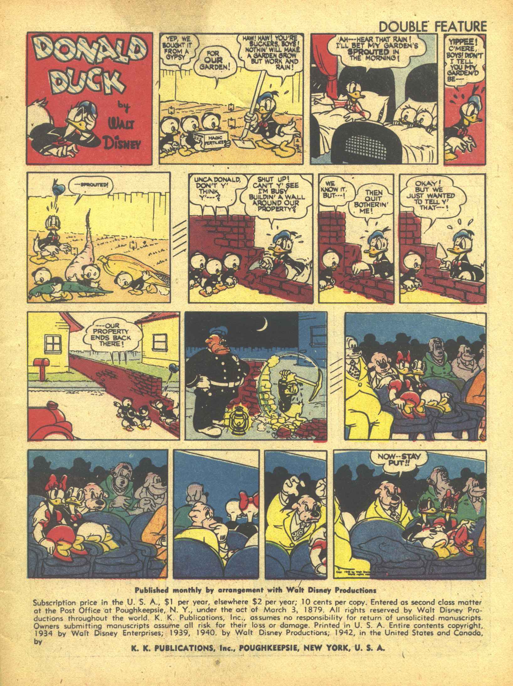 Read online Walt Disney's Comics and Stories comic -  Issue #19 - 3