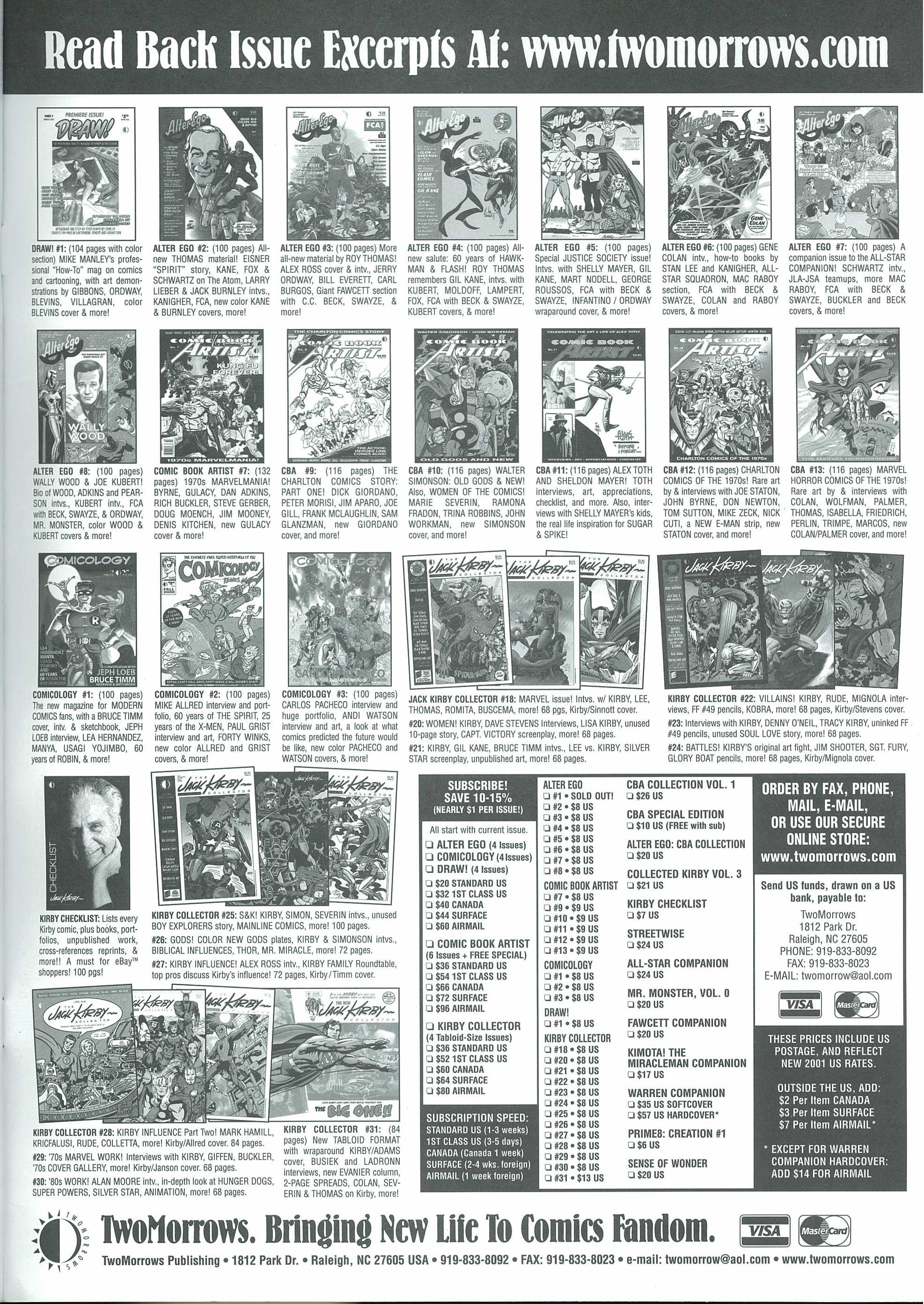 Read online The Jack Kirby Collector comic -  Issue #32 - 85