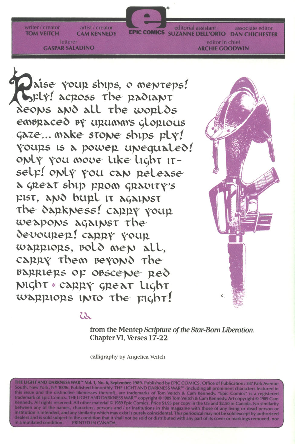 Read online The Light and Darkness War comic -  Issue #6 - 2