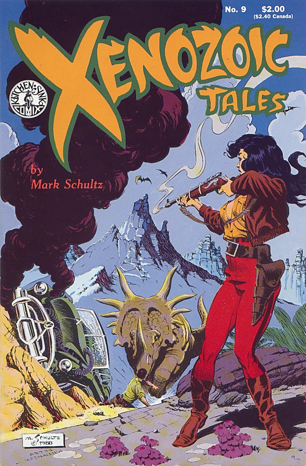 Read online Xenozoic Tales comic -  Issue #9 - 2