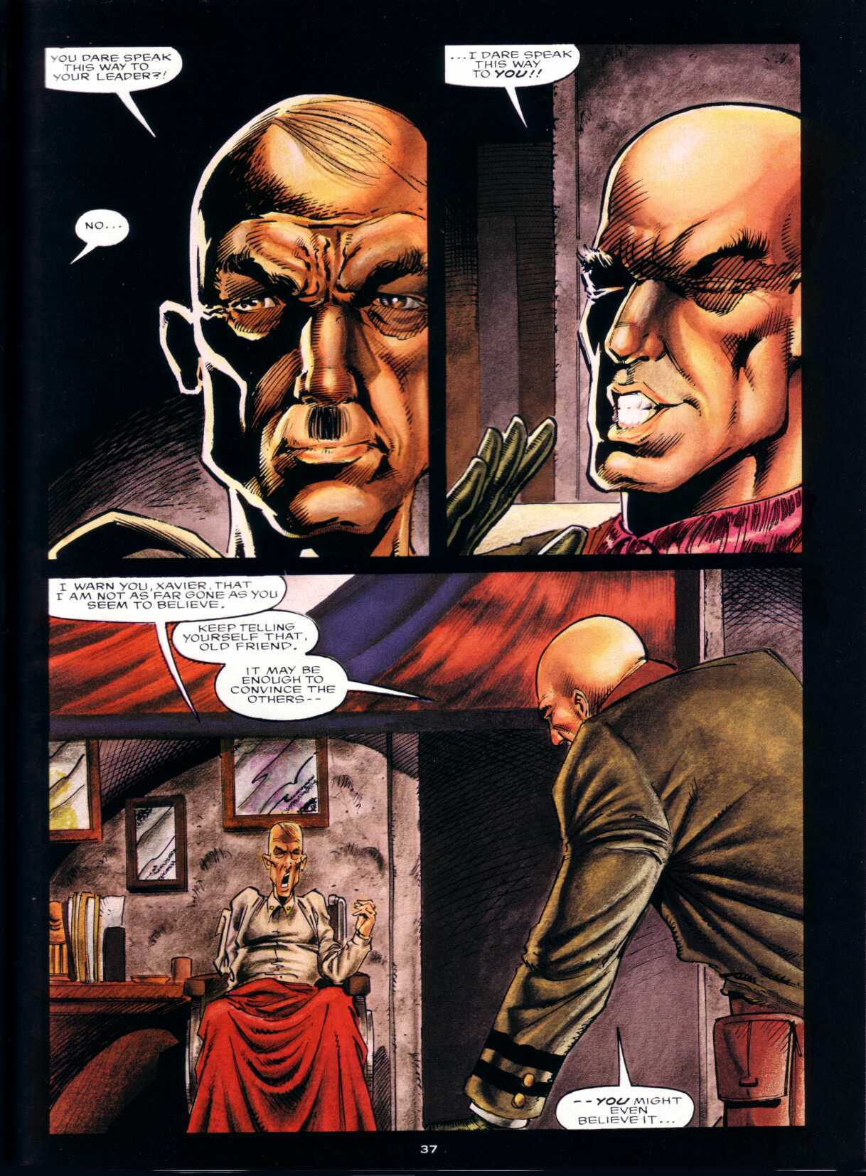 Read online Marvel Graphic Novel comic -  Issue #66 - Excalibur - Weird War III - 36