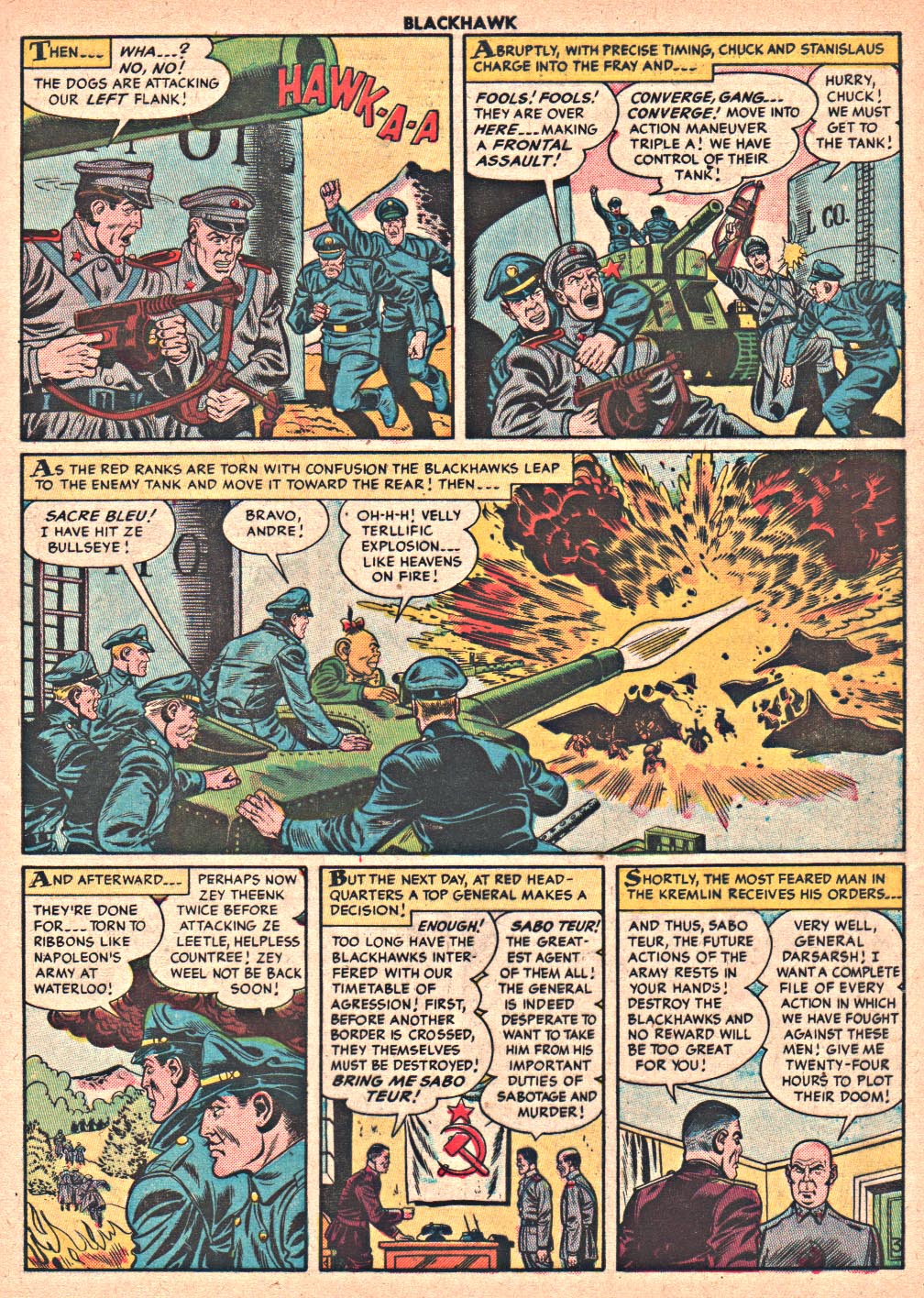 Read online Blackhawk (1957) comic -  Issue #82 - 5