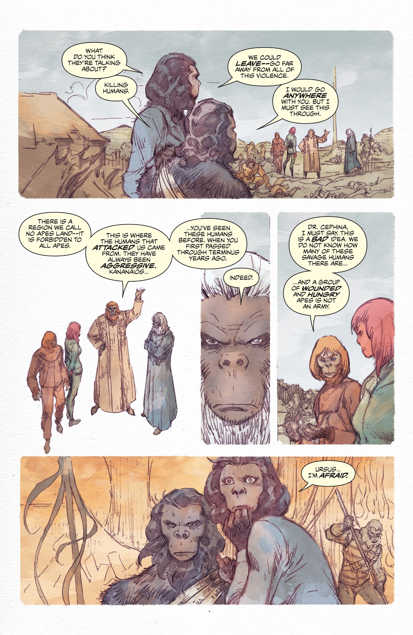 Read online Planet of the Apes: Ursus comic -  Issue #4 - 20