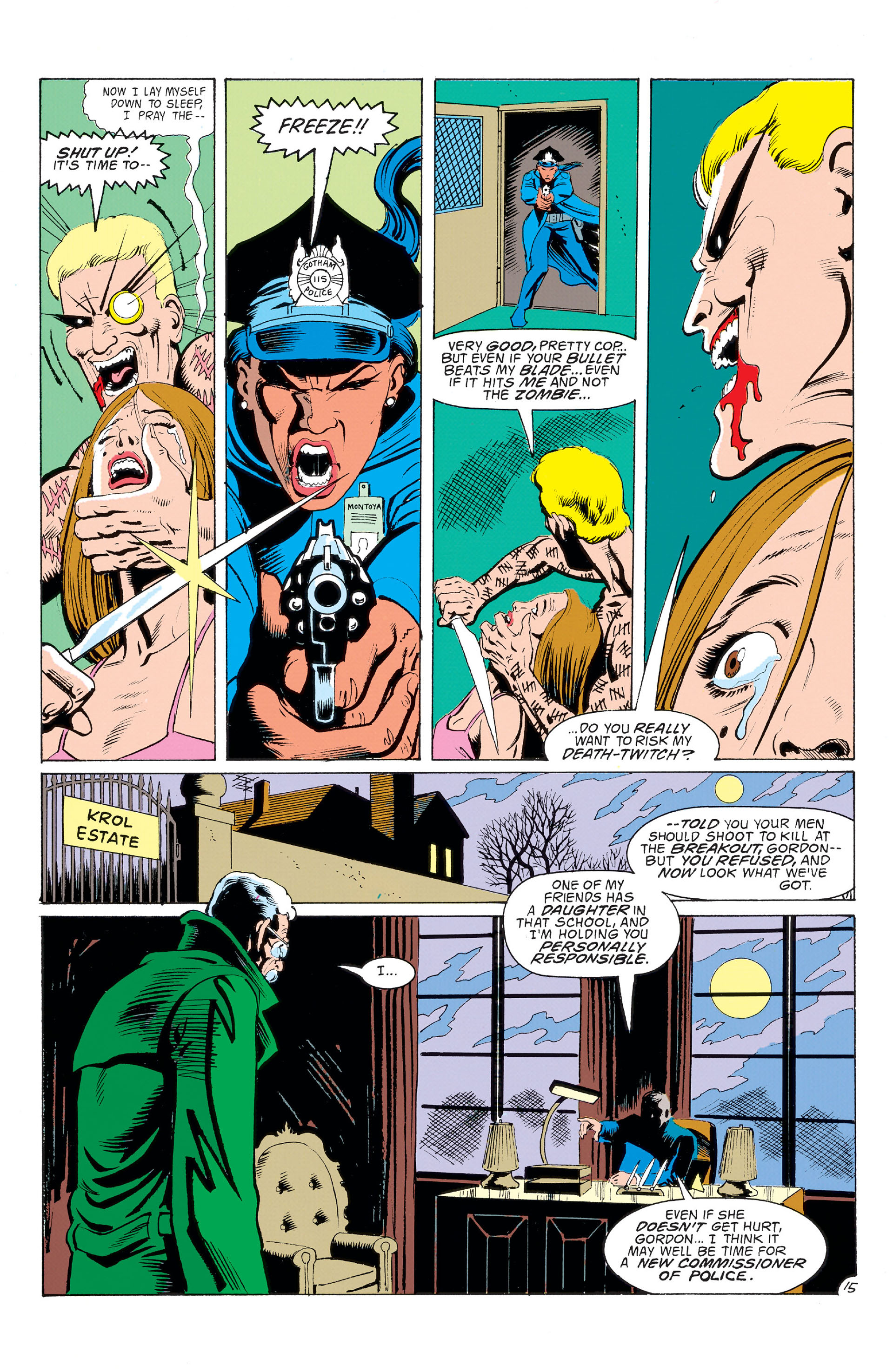 Read online Batman (1940) comic -  Issue #493 - 16