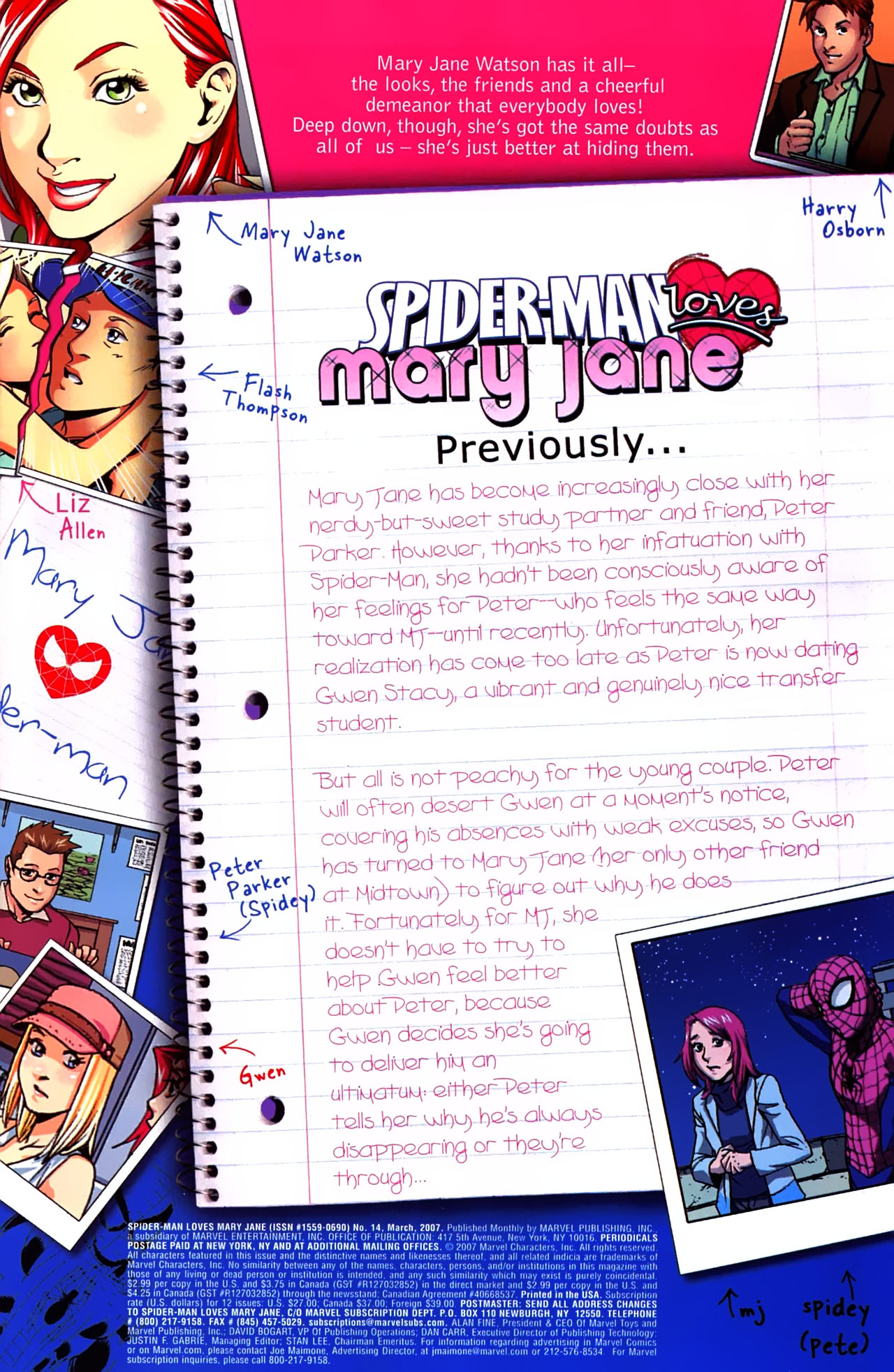 Read online Spider-Man Loves Mary Jane comic -  Issue #14 - 2