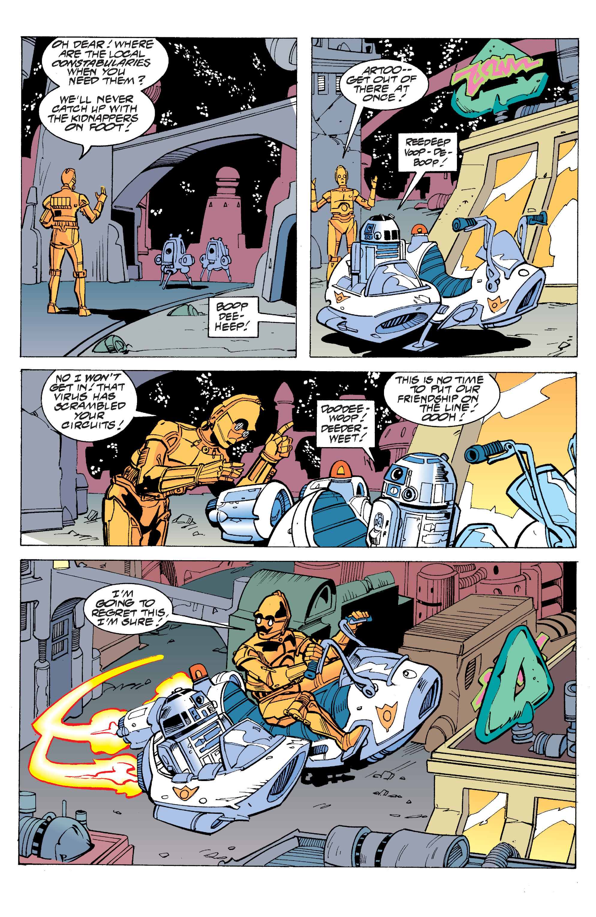 Read online Star Wars: Droids (1995) comic -  Issue #5 - 21