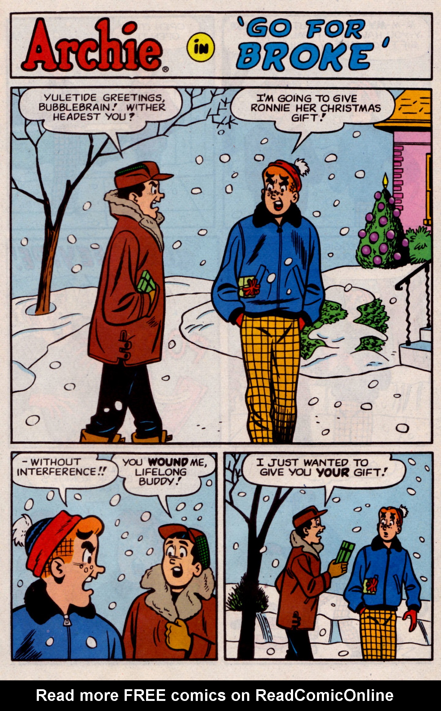 Read online Archie's Christmas Stocking comic -  Issue #3 - 25