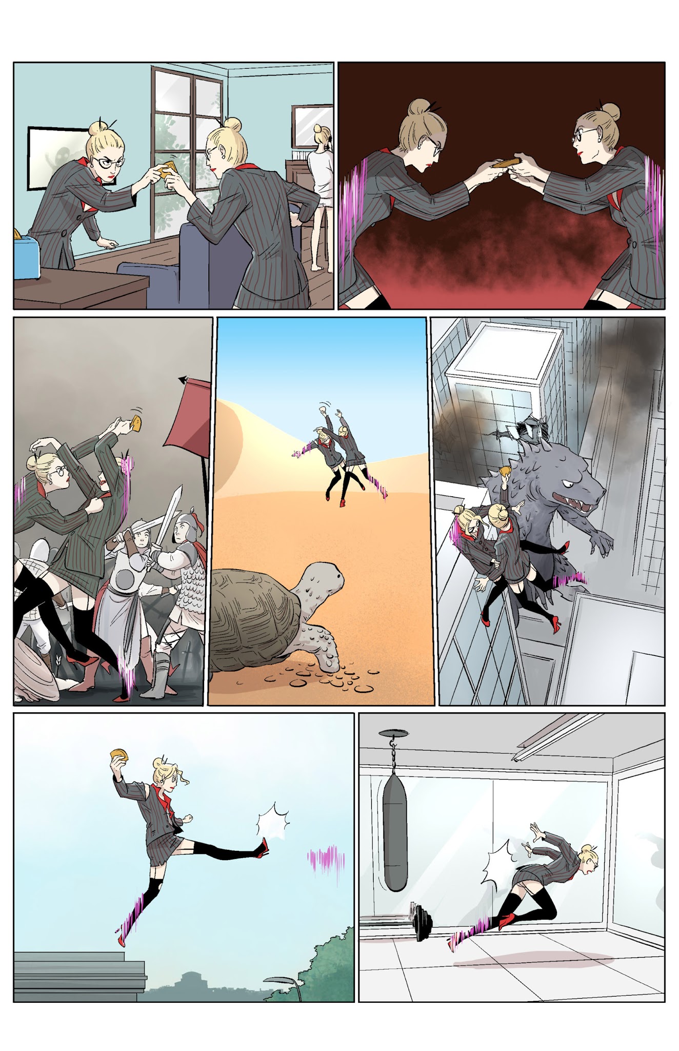 Read online Paradox Girl comic -  Issue #1 - 12