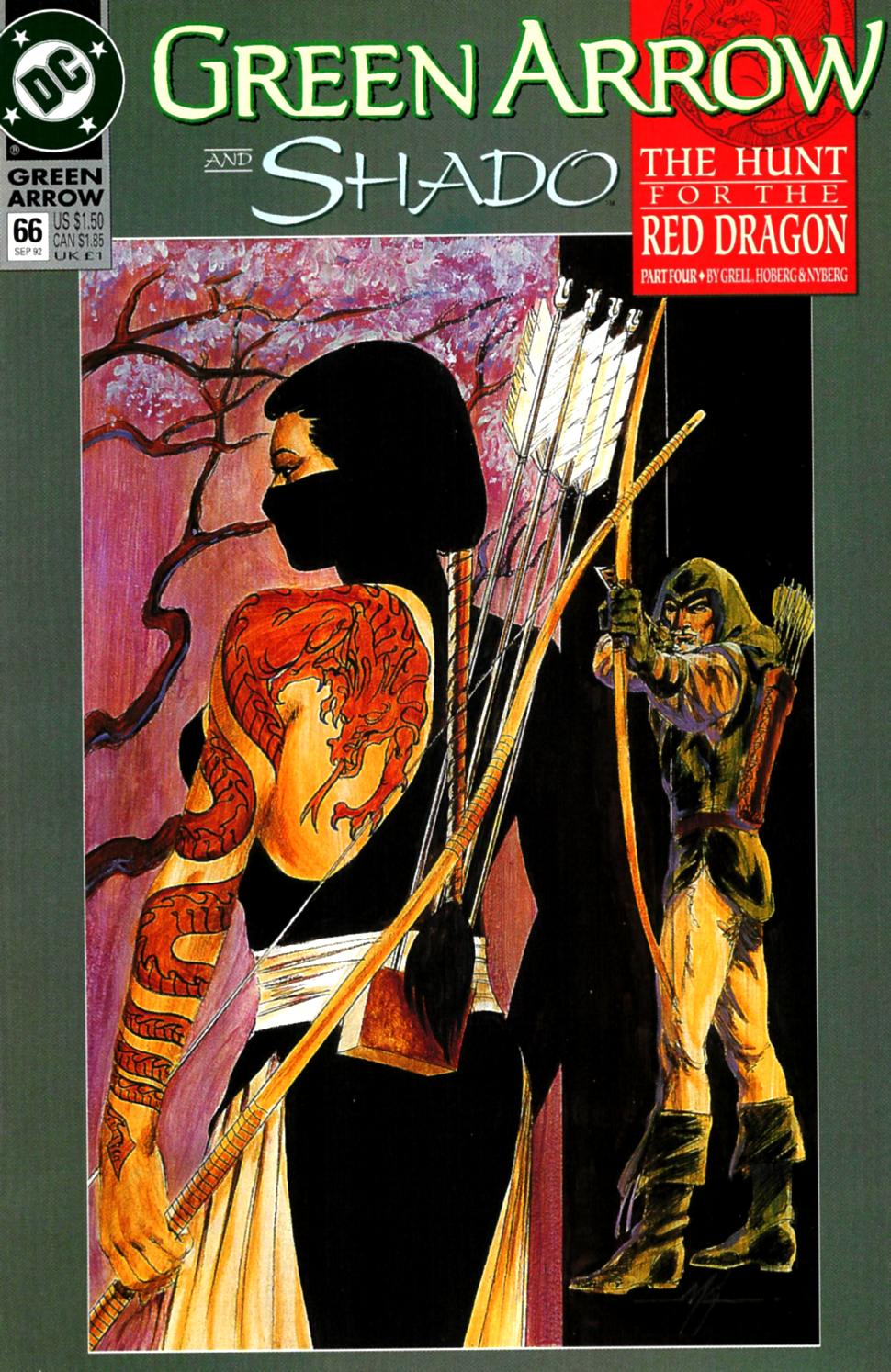 Read online Green Arrow (1988) comic -  Issue #66 - 1