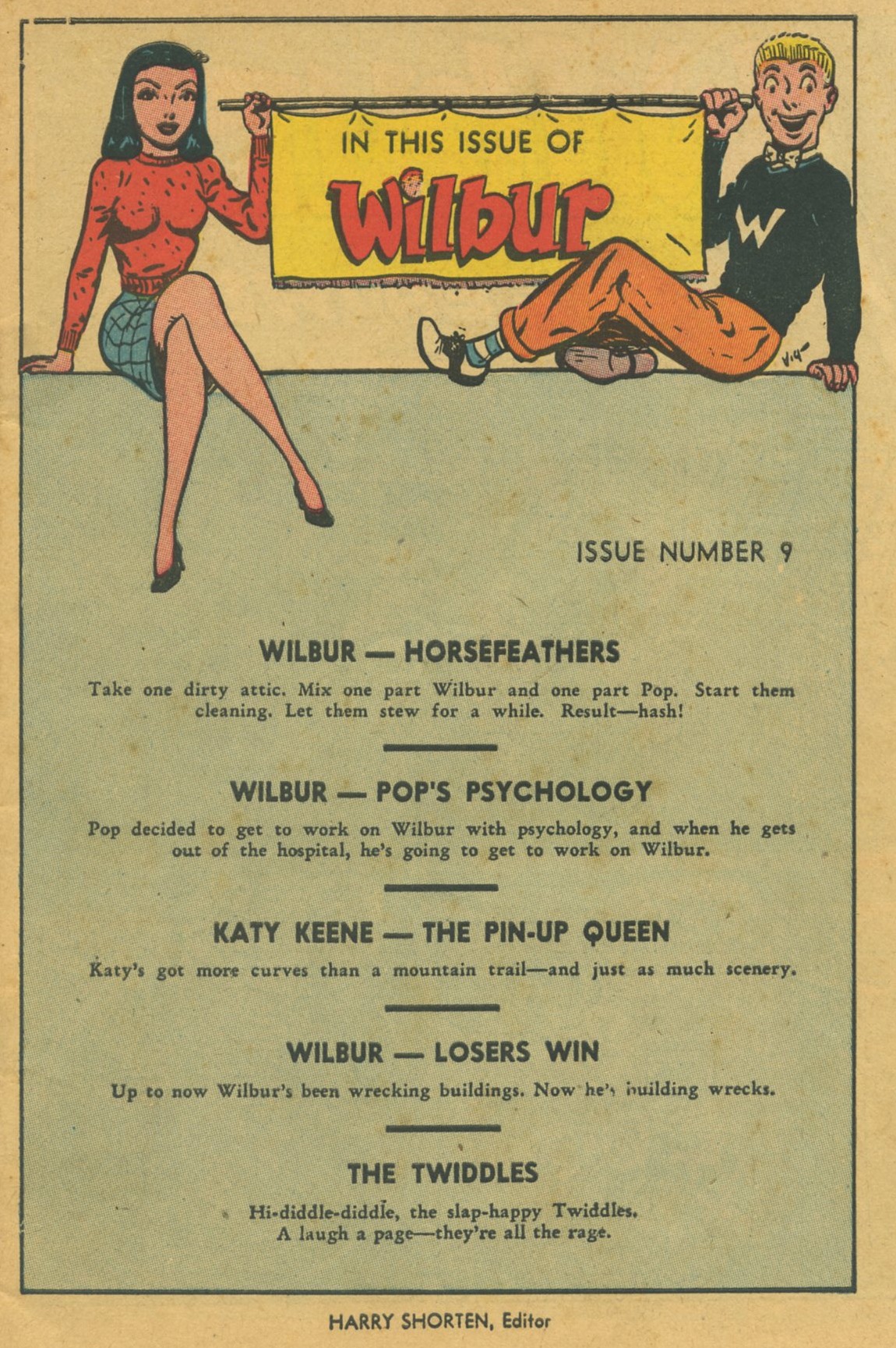 Read online Wilbur Comics comic -  Issue #9 - 2