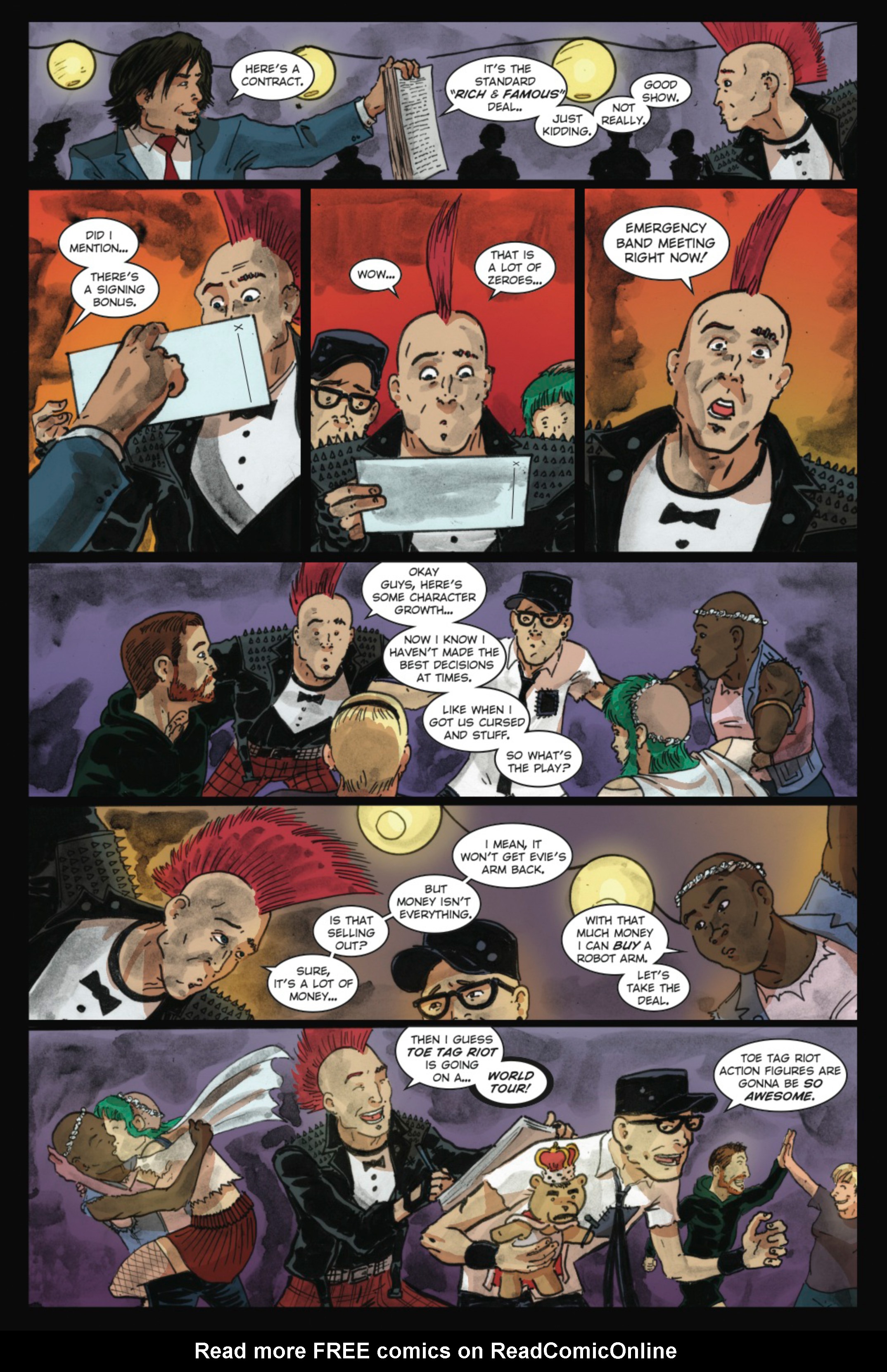 Read online Toe Tag Riot comic -  Issue #4 - 20