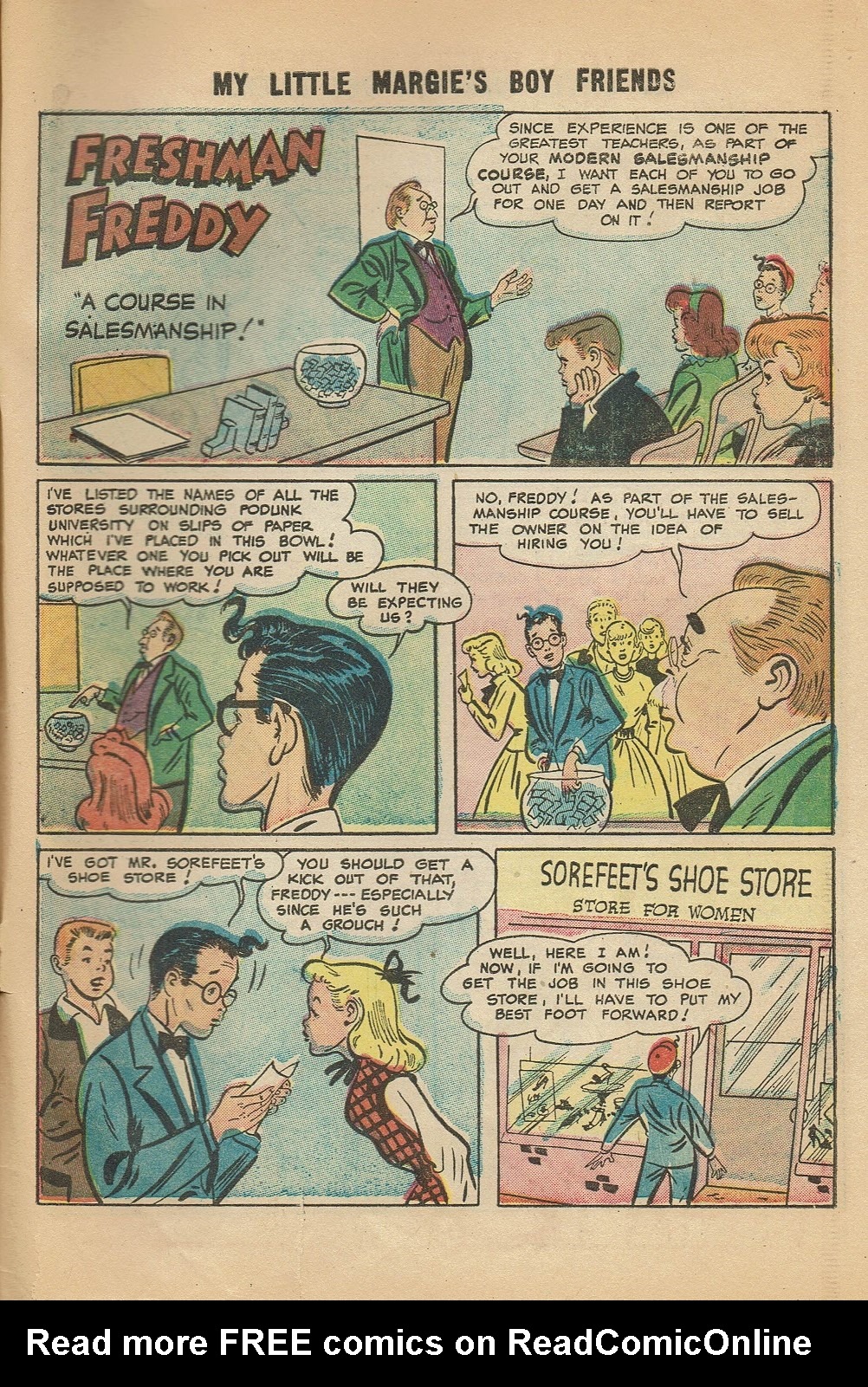Read online My Little Margie's Boy Friends comic -  Issue #3 - 31