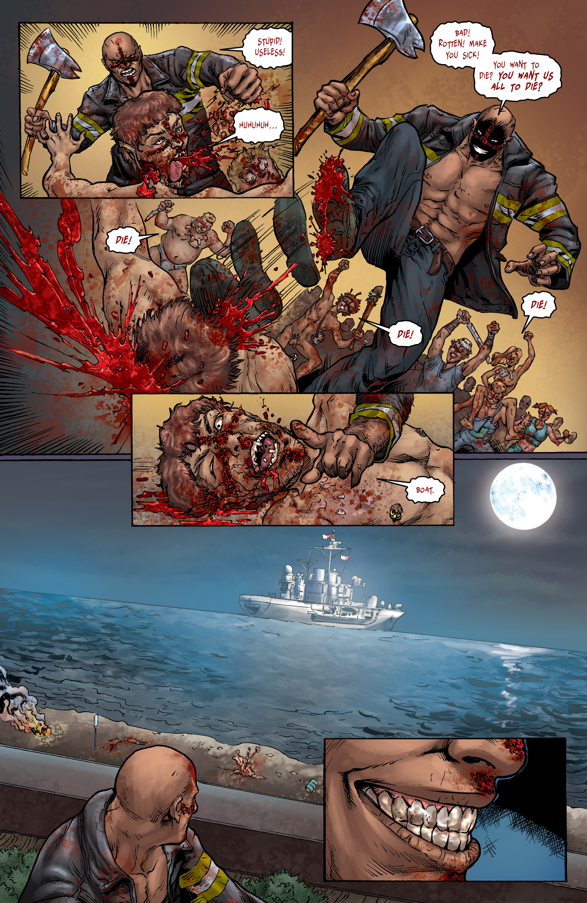 Read online Crossed: Badlands comic -  Issue #97 - 5