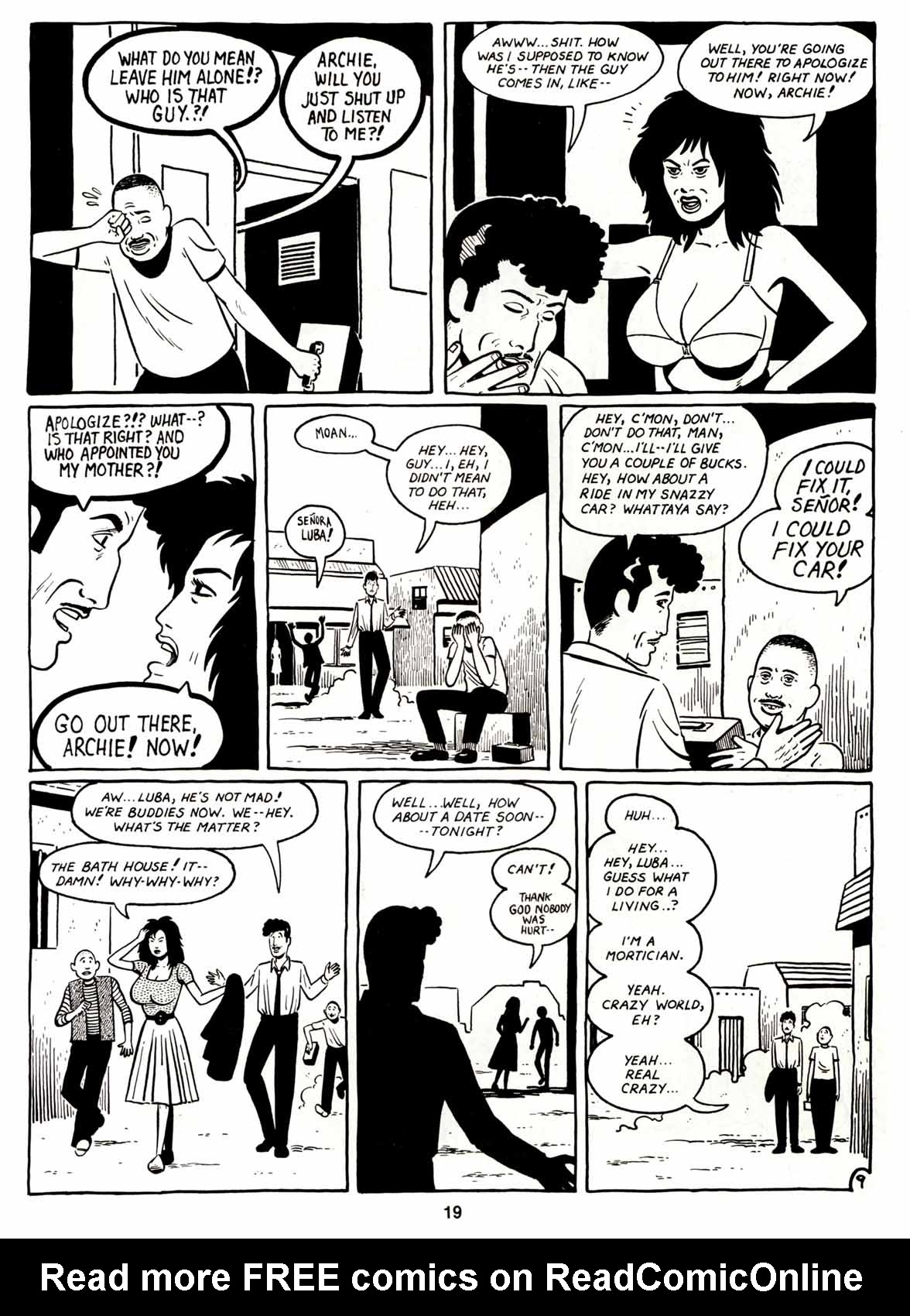 Read online Love and Rockets (1982) comic -  Issue #7 - 21