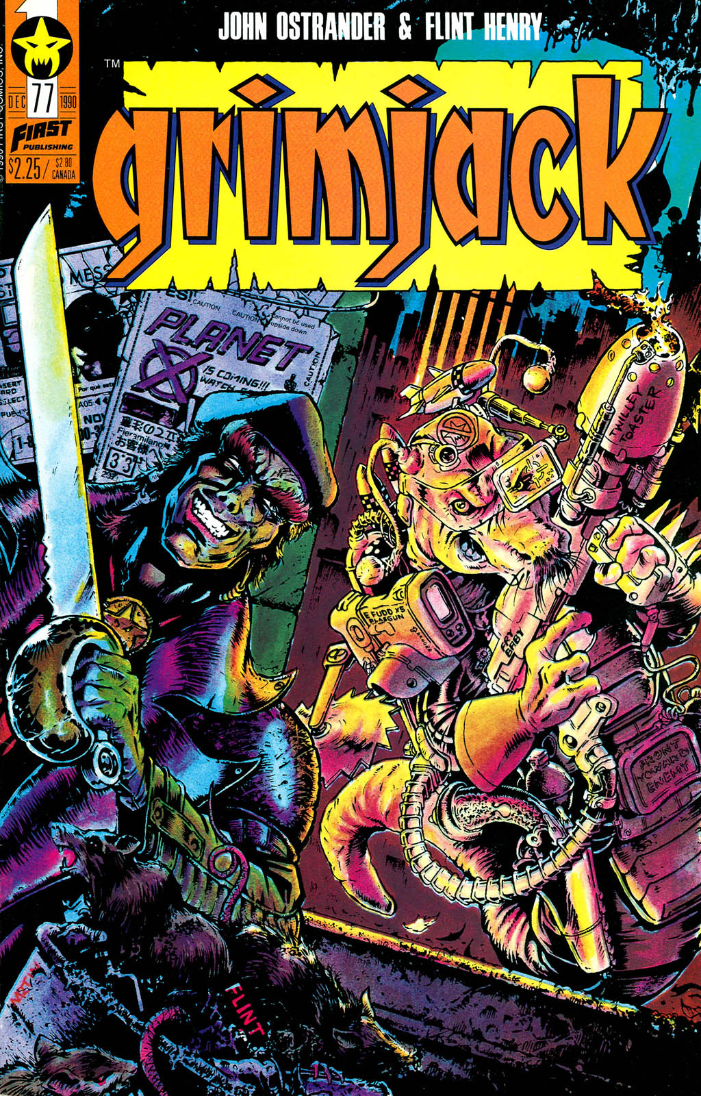 Read online Grimjack comic -  Issue #77 - 1