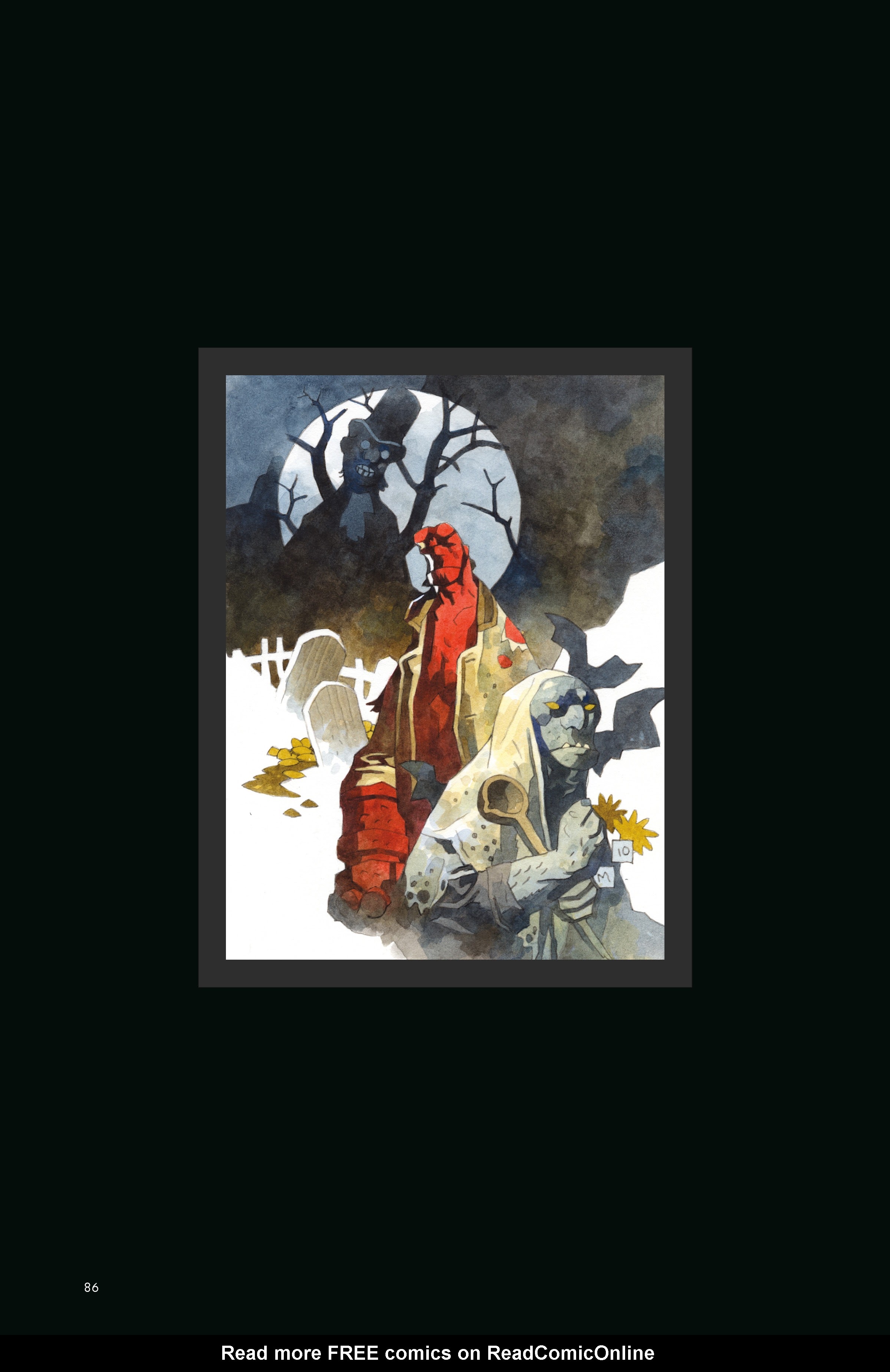 Read online Hellboy: 25 Years of Covers comic -  Issue # TPB (Part 1) - 88