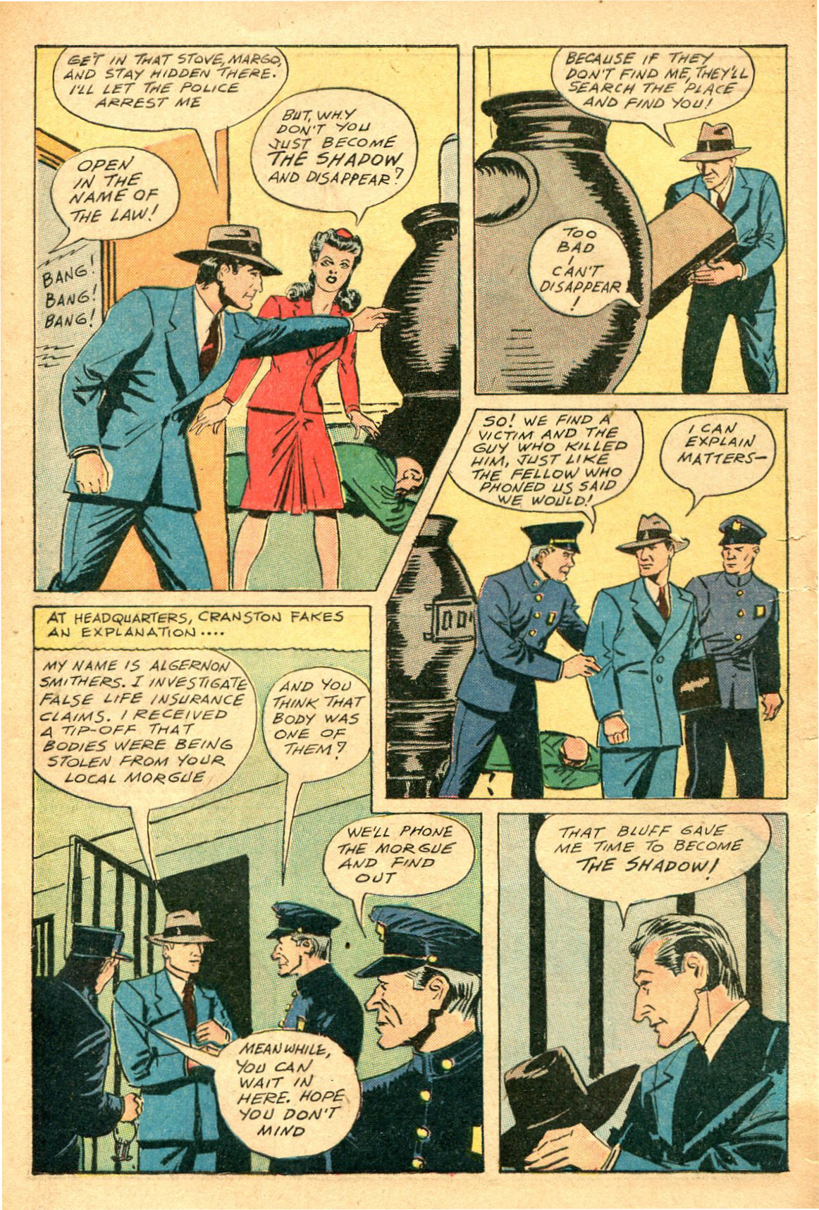 Read online Shadow Comics comic -  Issue #47 - 45