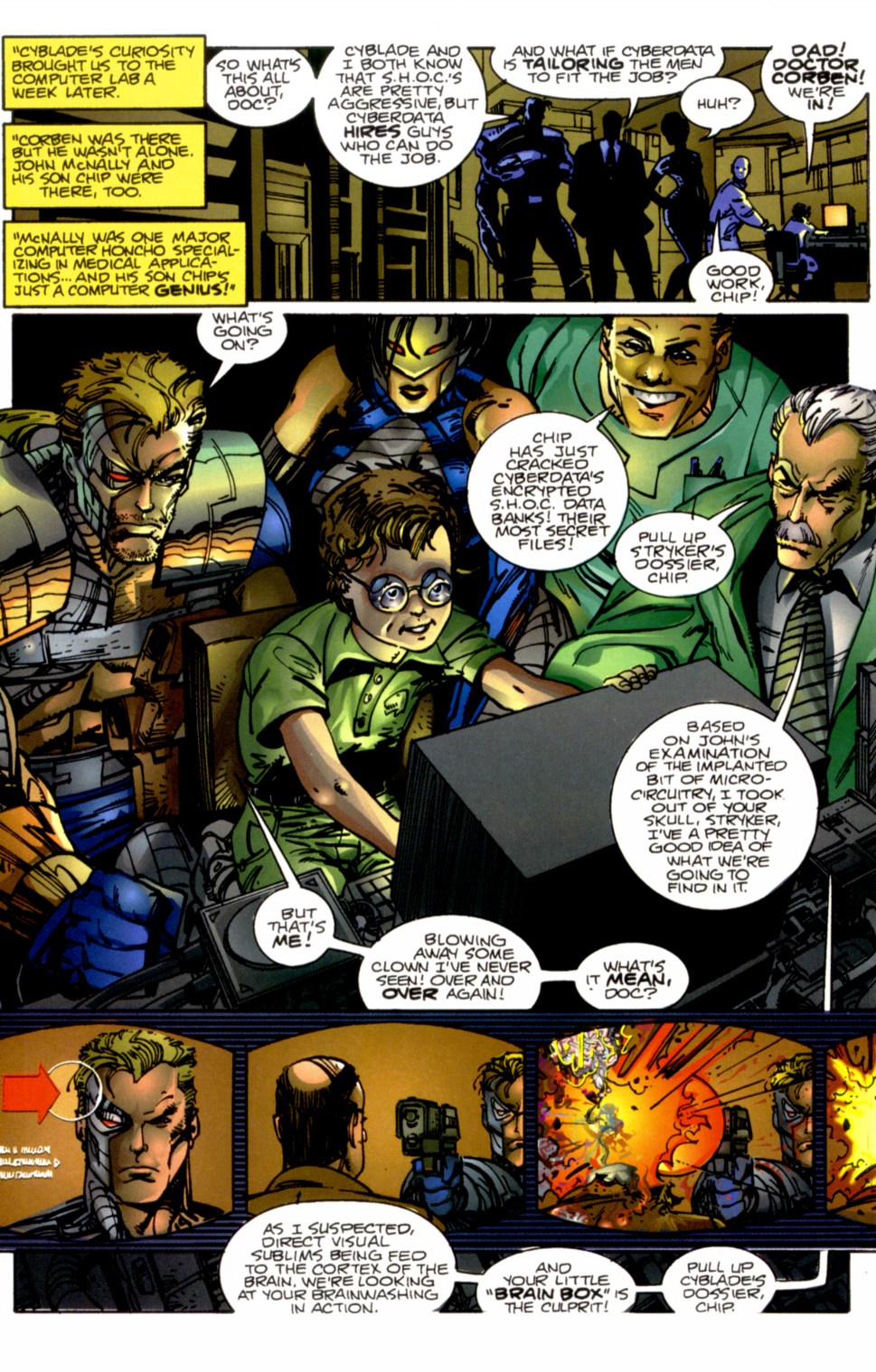 Read online Cyberforce (1992) comic -  Issue #0 - 17