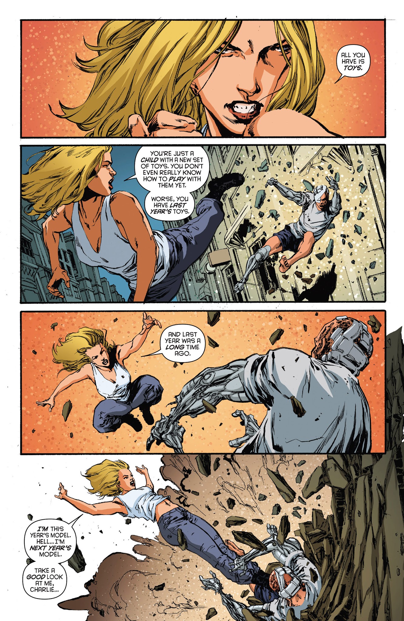 Read online The Bionic Woman comic -  Issue #6 - 16