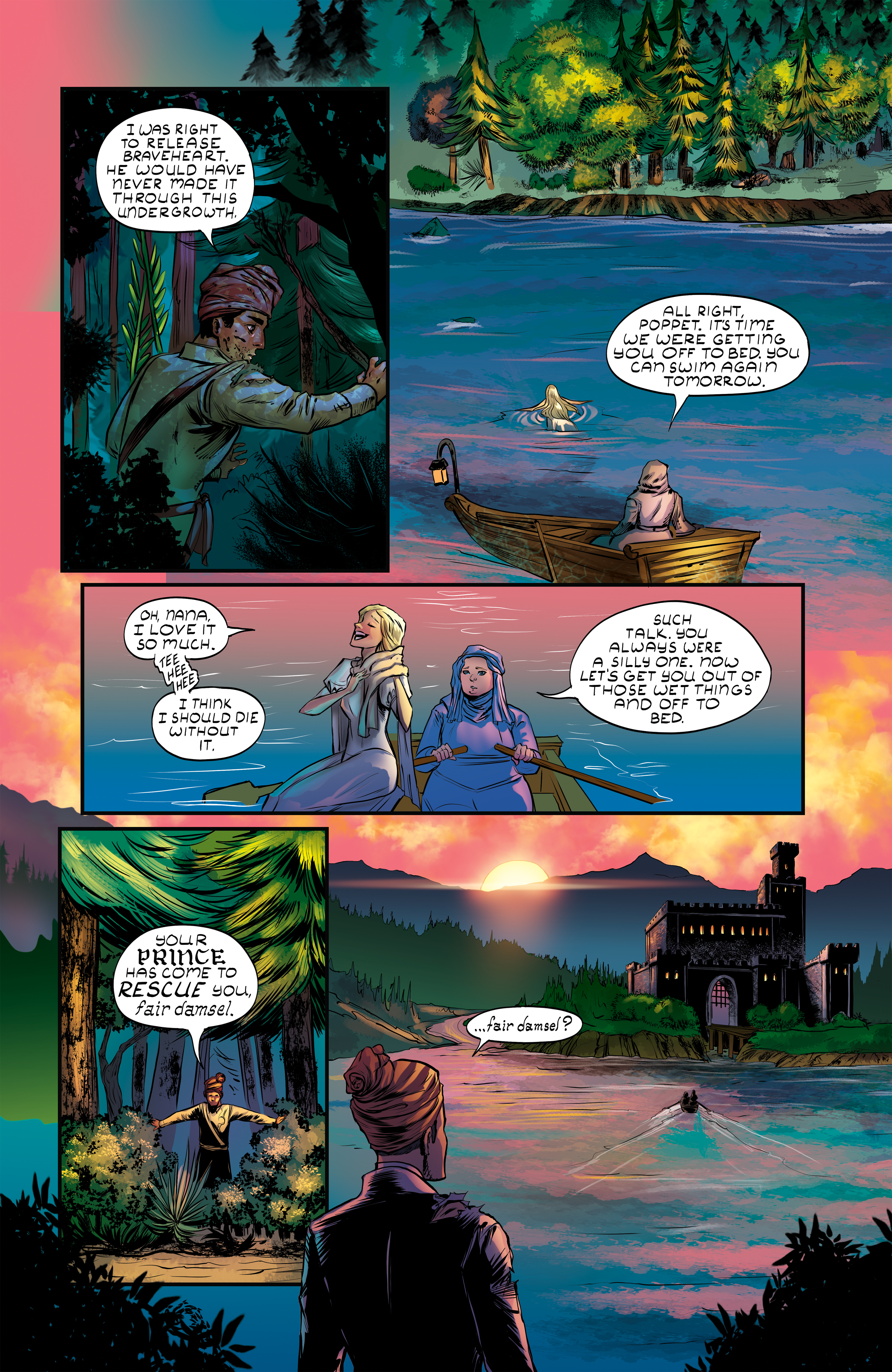 Read online George MacDonald's The Light Princess comic -  Issue #2 - 24