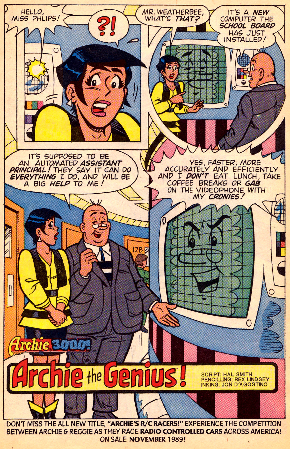 Read online Archie 3000! (1989) comic -  Issue #6 - 8