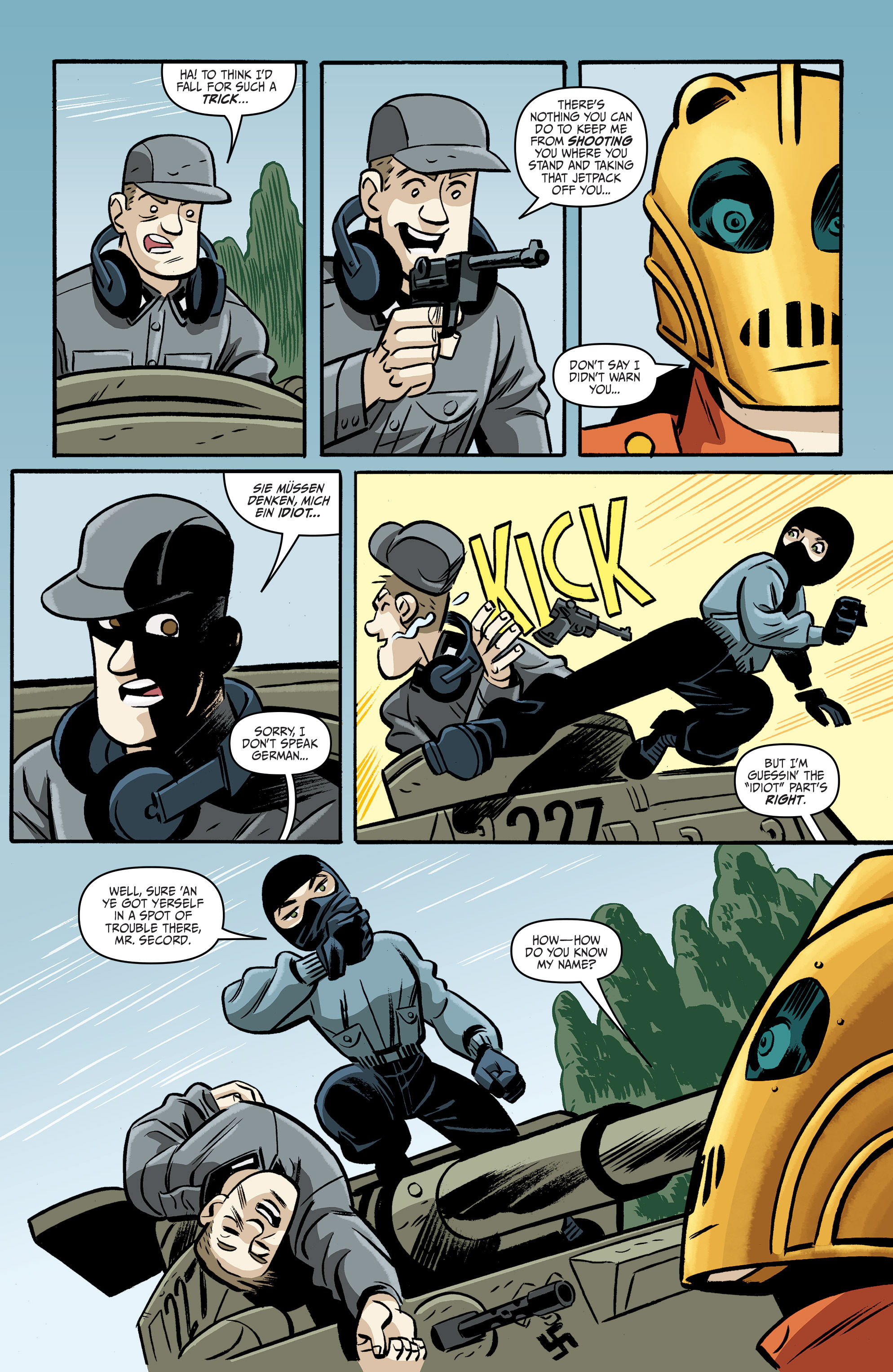 Read online The Rocketeer at War comic -  Issue #3 - 4