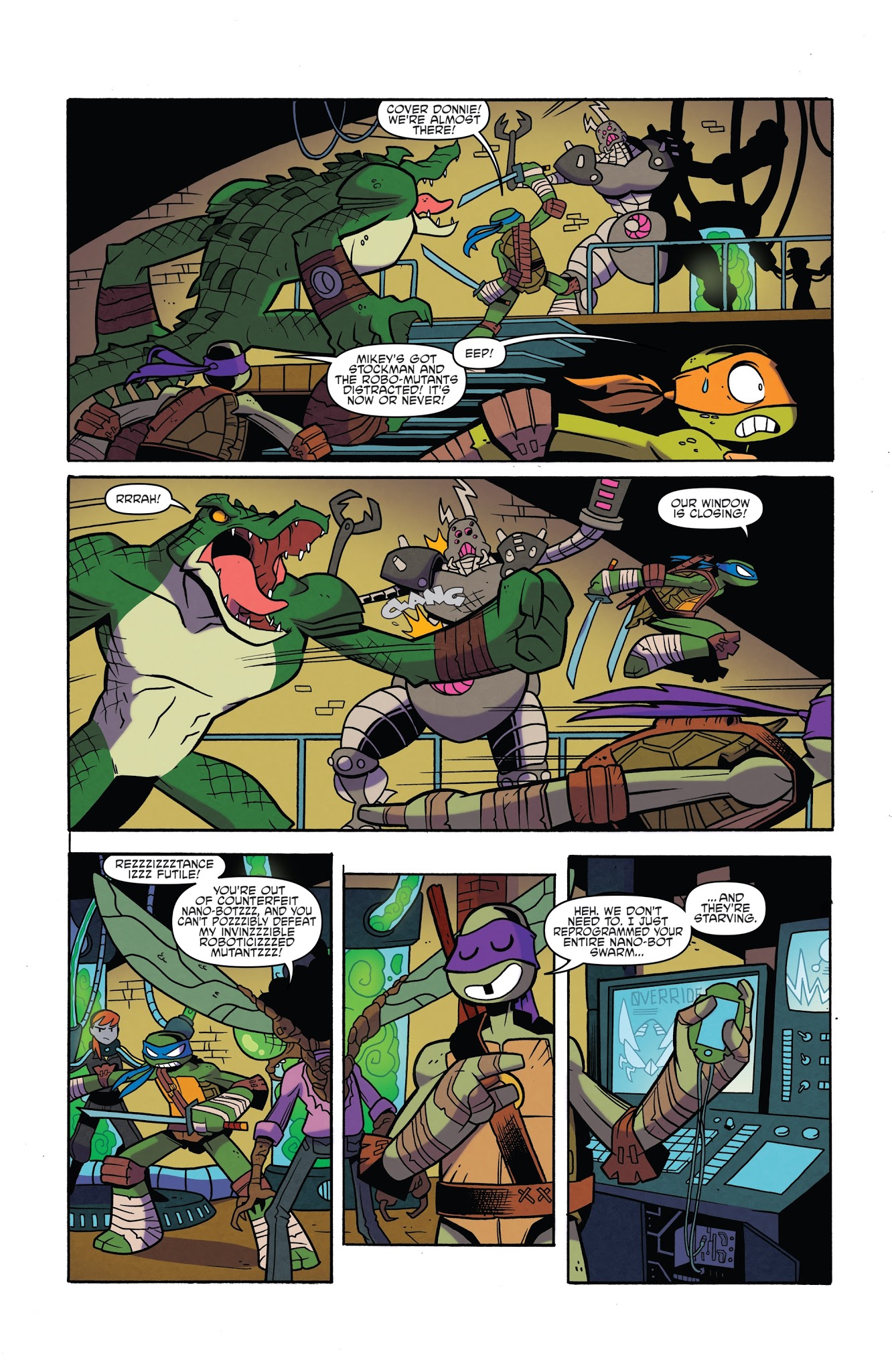 Read online Teenage Mutant Ninja Turtles Amazing Adventures: Robotanimals comic -  Issue #3 - 10