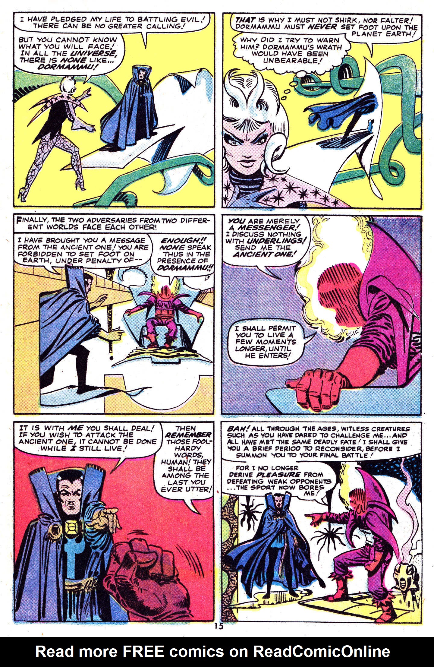 Read online Doctor Strange (1974) comic -  Issue #3 - 16