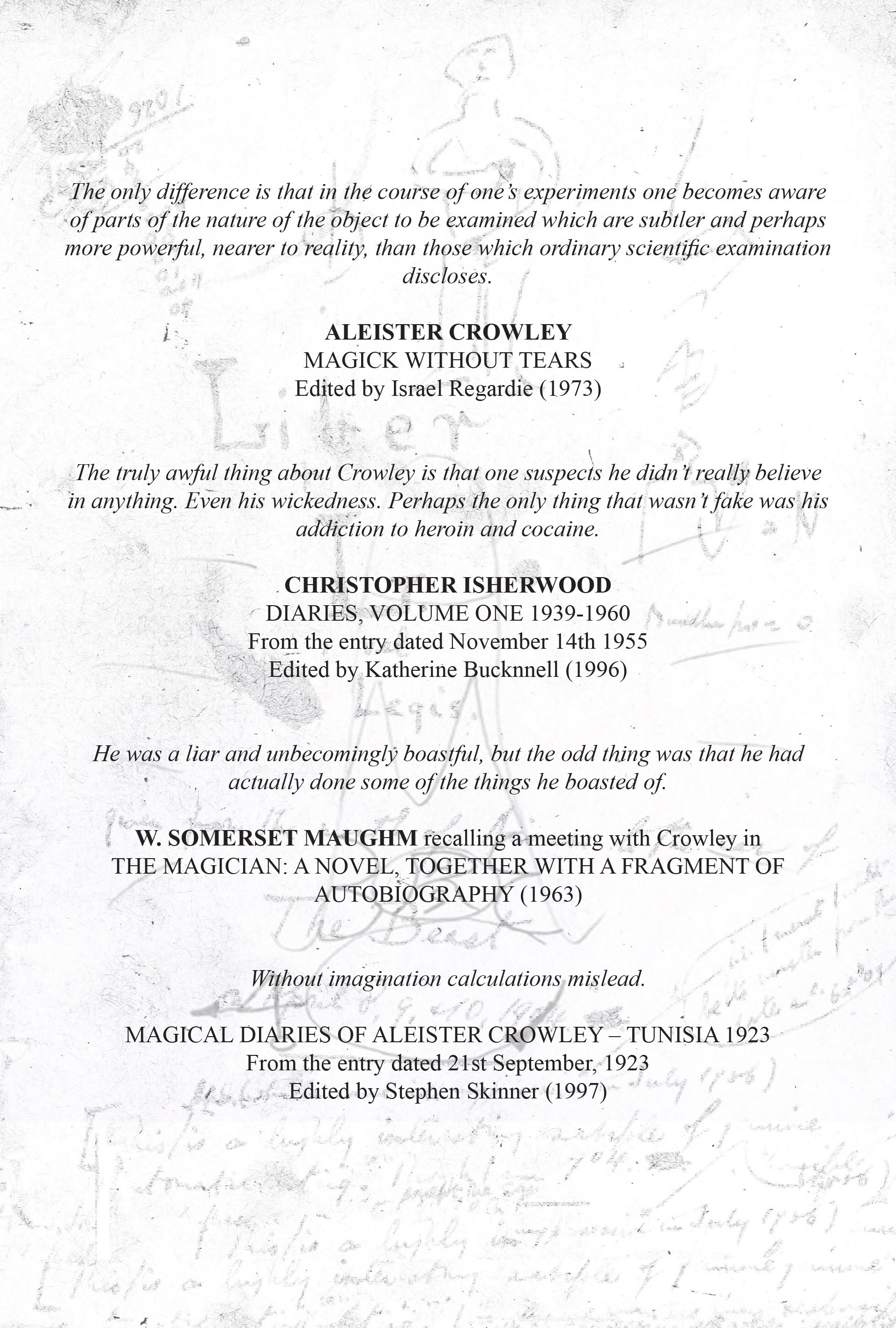 Read online Aleister Crowley: Wandering the Waste comic -  Issue # TPB - 9