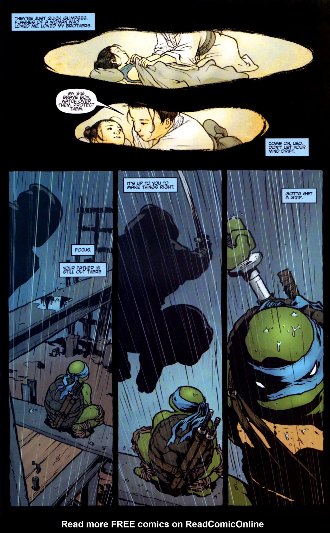 Read online Teenage Mutant Ninja Turtles Microseries: Leonardo comic -  Issue # Full - 5