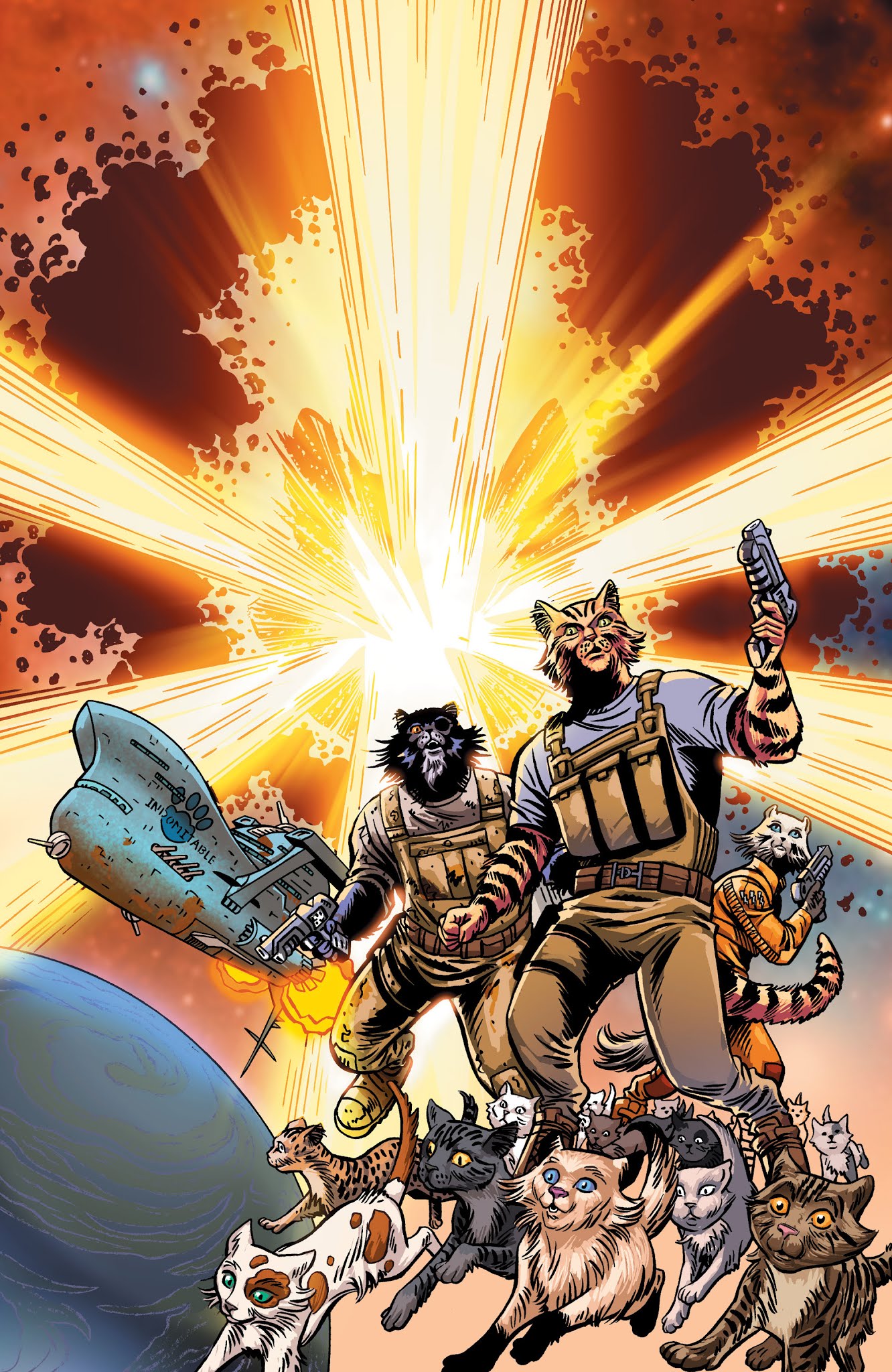 Read online Captain Ginger comic -  Issue #4 - 35