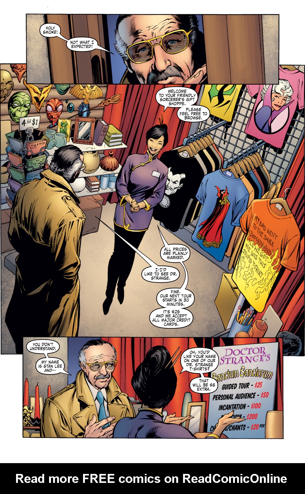 Read online Stan Lee Meets Doctor Strange comic -  Issue # Full - 4