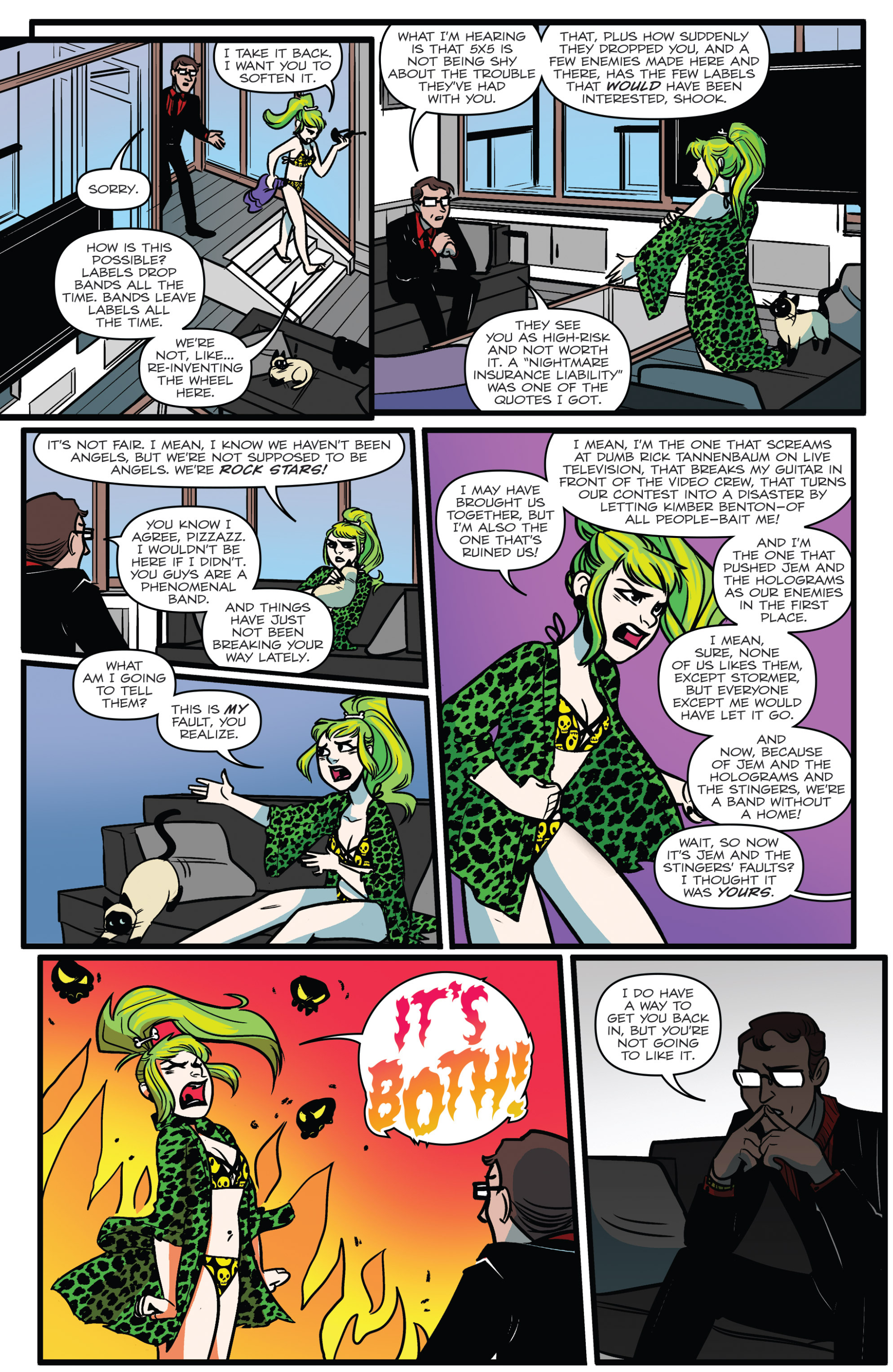 Read online Jem and The Holograms comic -  Issue #25 - 32