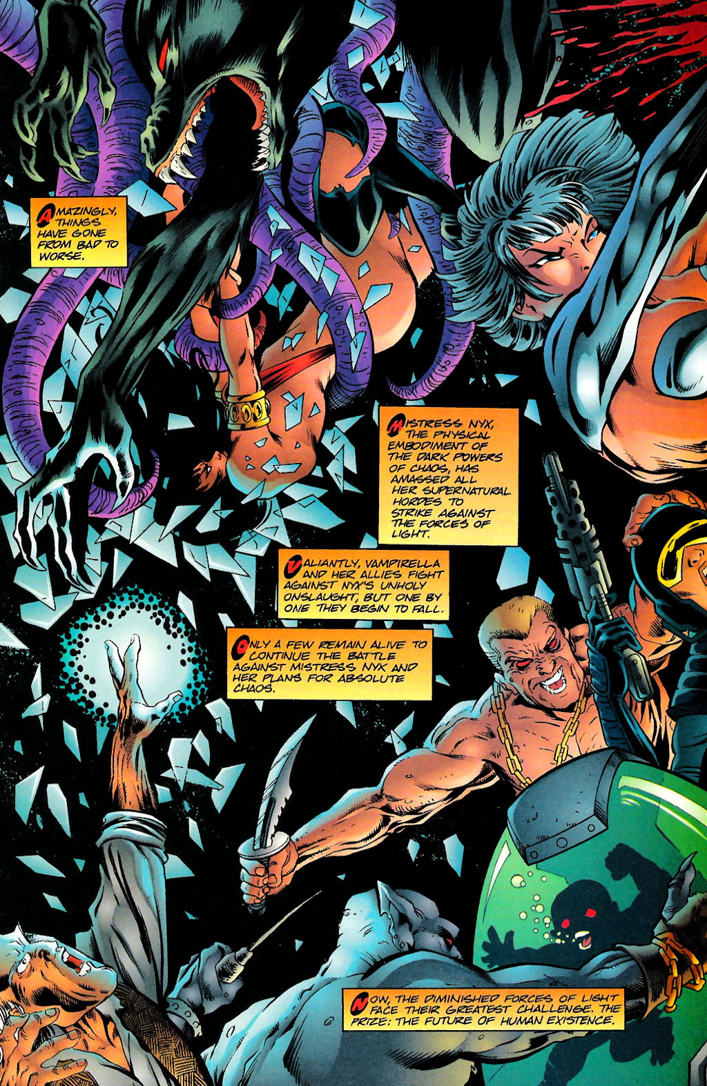 Read online Vampirella: Death & Destruction comic -  Issue # _TPB - 83