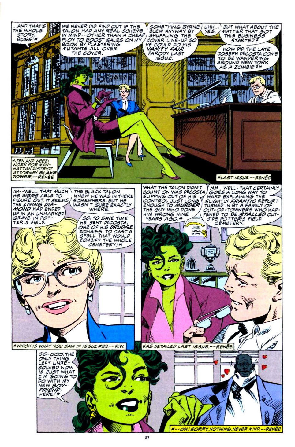 The Sensational She-Hulk Issue #35 #35 - English 21