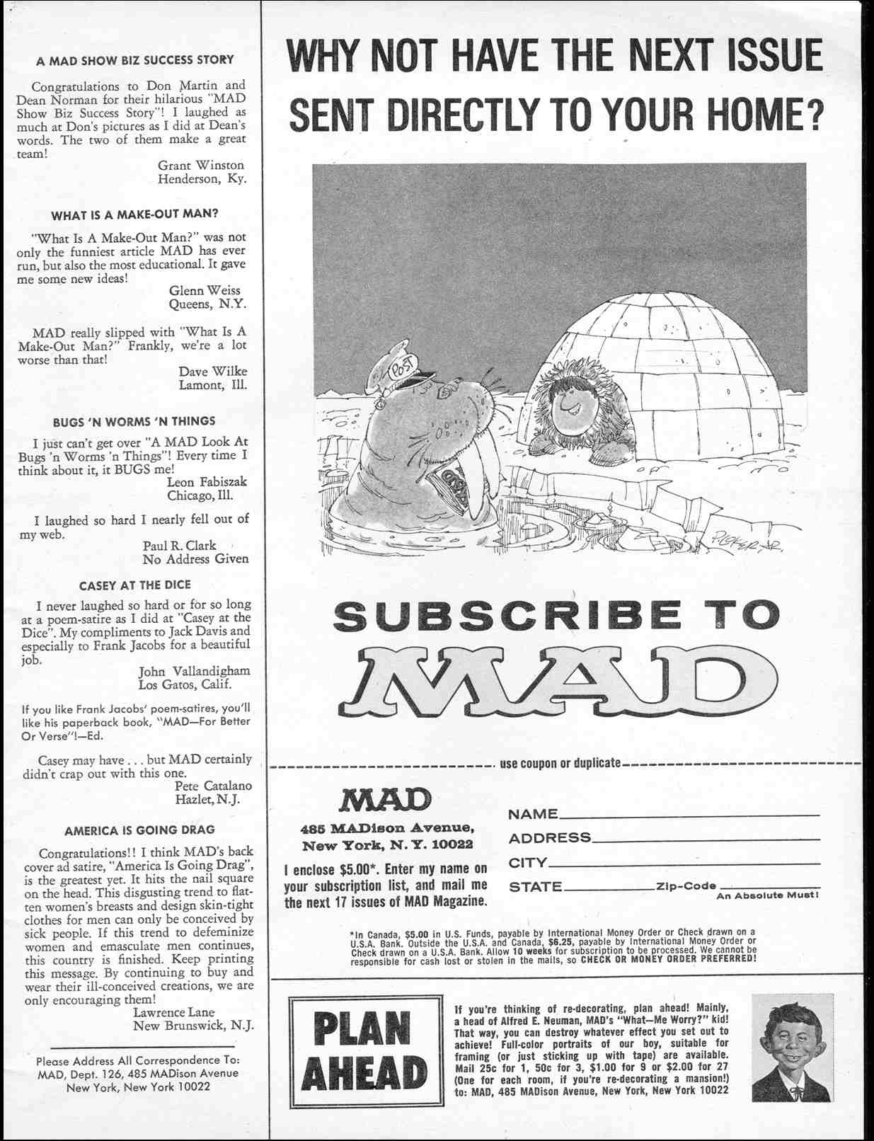 Read online MAD comic -  Issue #126 - 5