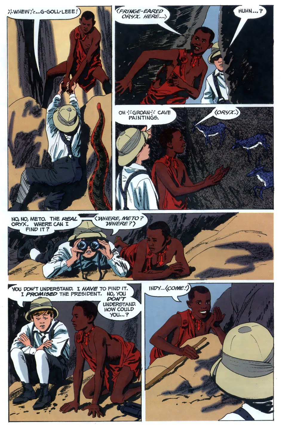 Read online Young Indiana Jones Chronicles comic -  Issue #3 - 22