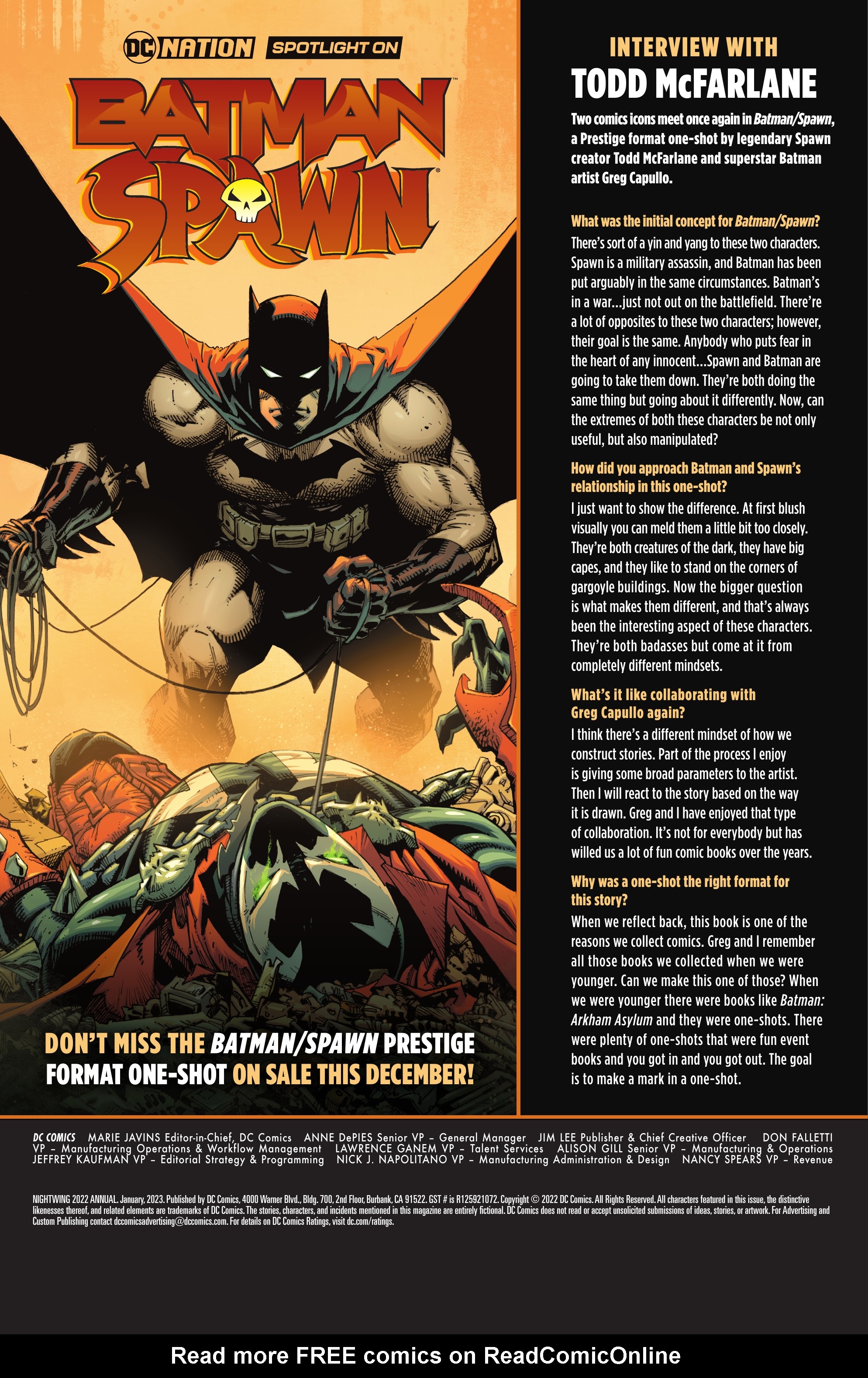 Read online Nightwing (2016) comic -  Issue # _2022 Annual - 43