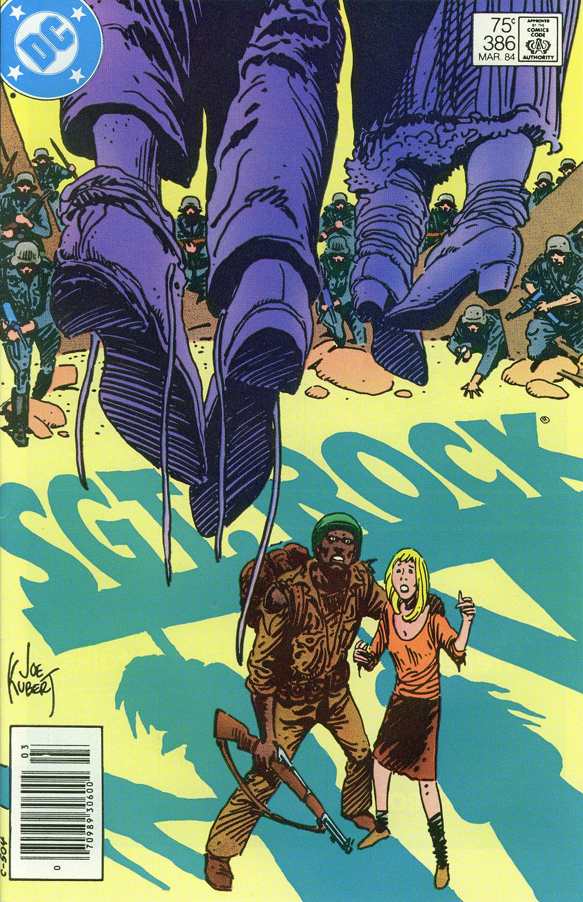 Read online Sgt. Rock comic -  Issue #386 - 1