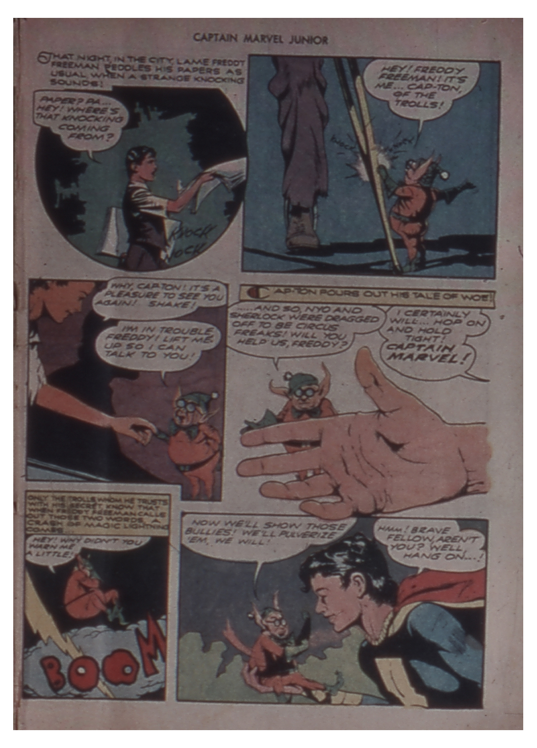 Read online Captain Marvel, Jr. comic -  Issue #11 - 7