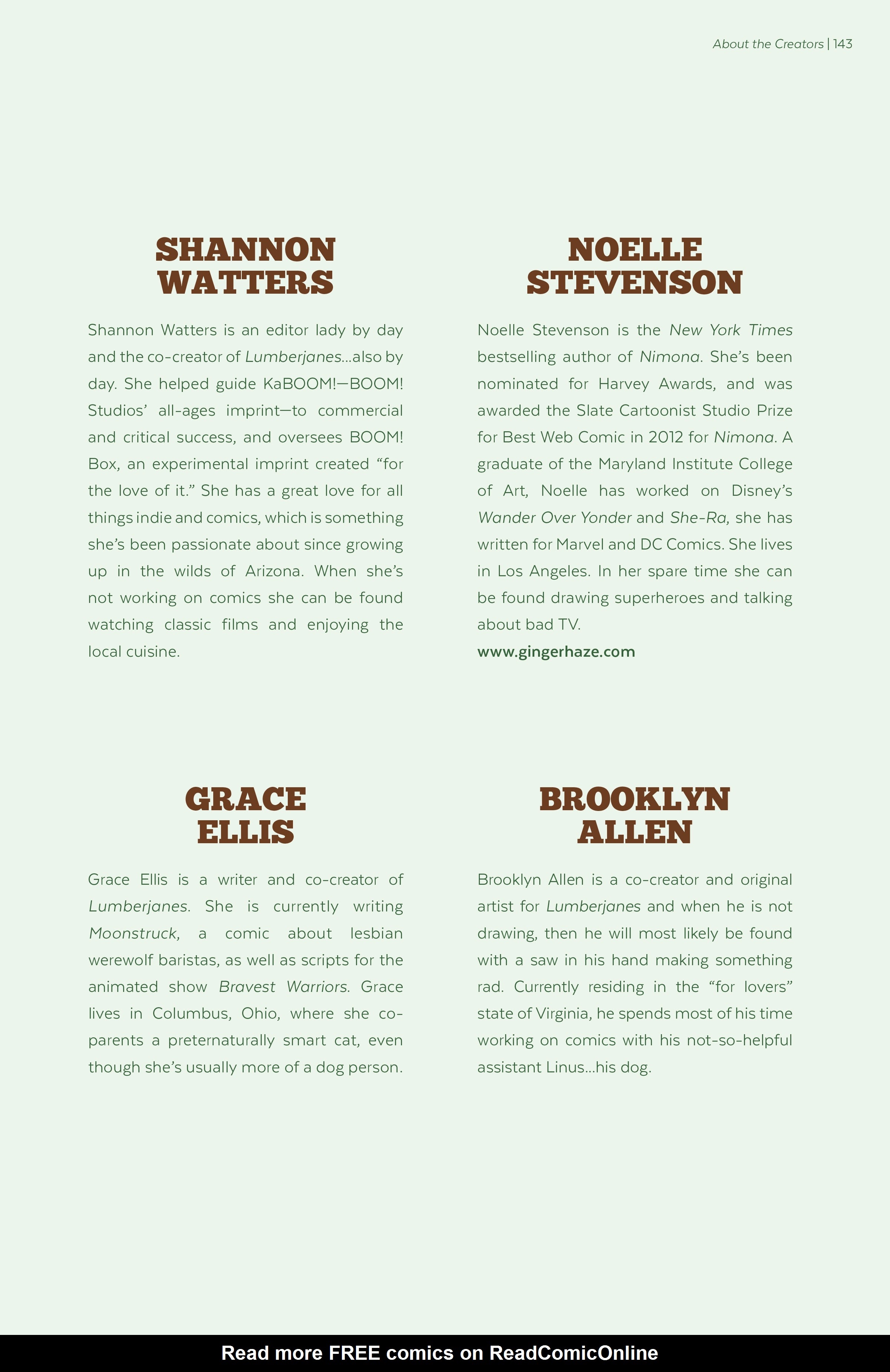 Read online Lumberjanes: The Infernal Compass comic -  Issue # TPB - 137